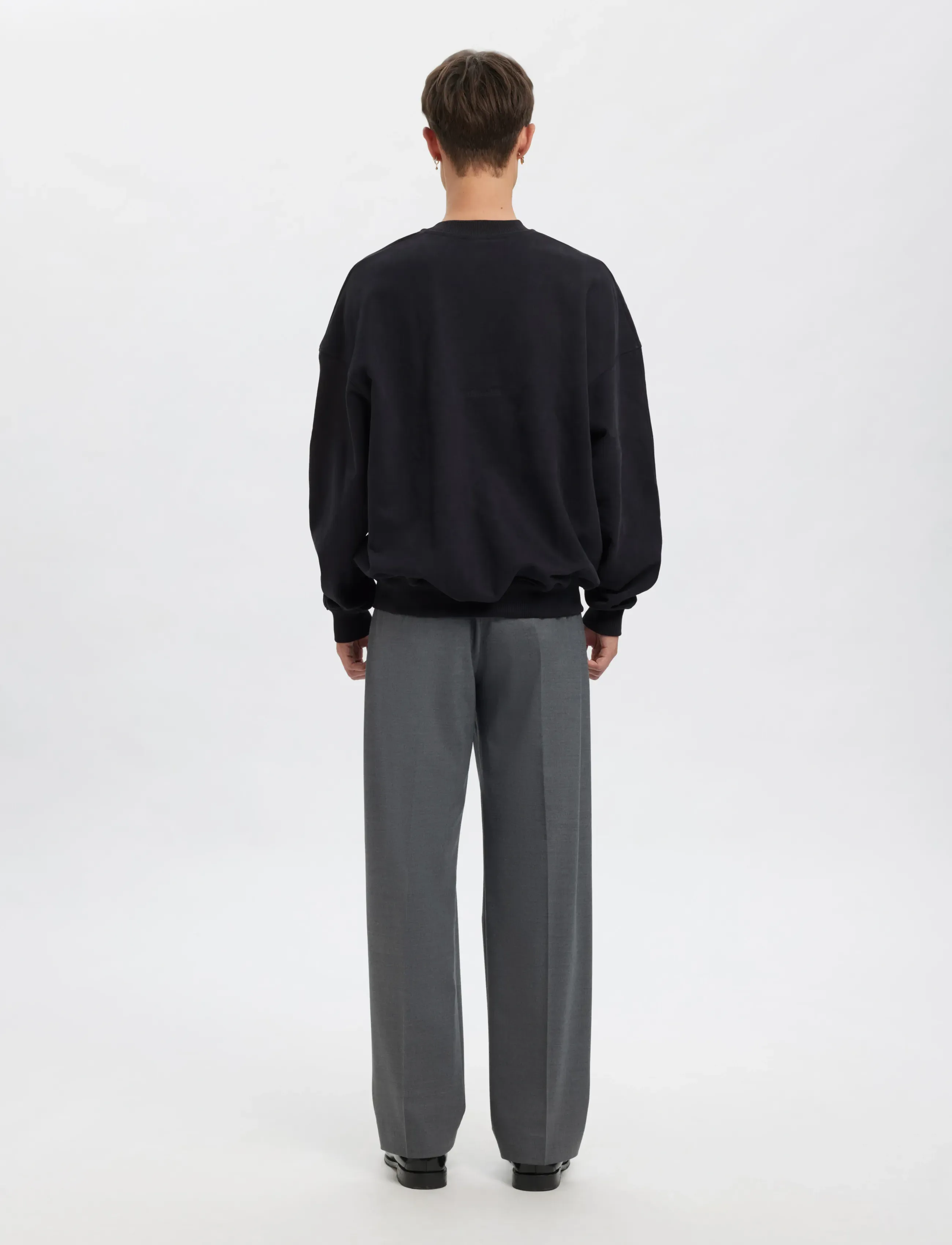 Annarr - ANRHACKETT CLASSIC CREW NECK SWEAT - dark navy - 3