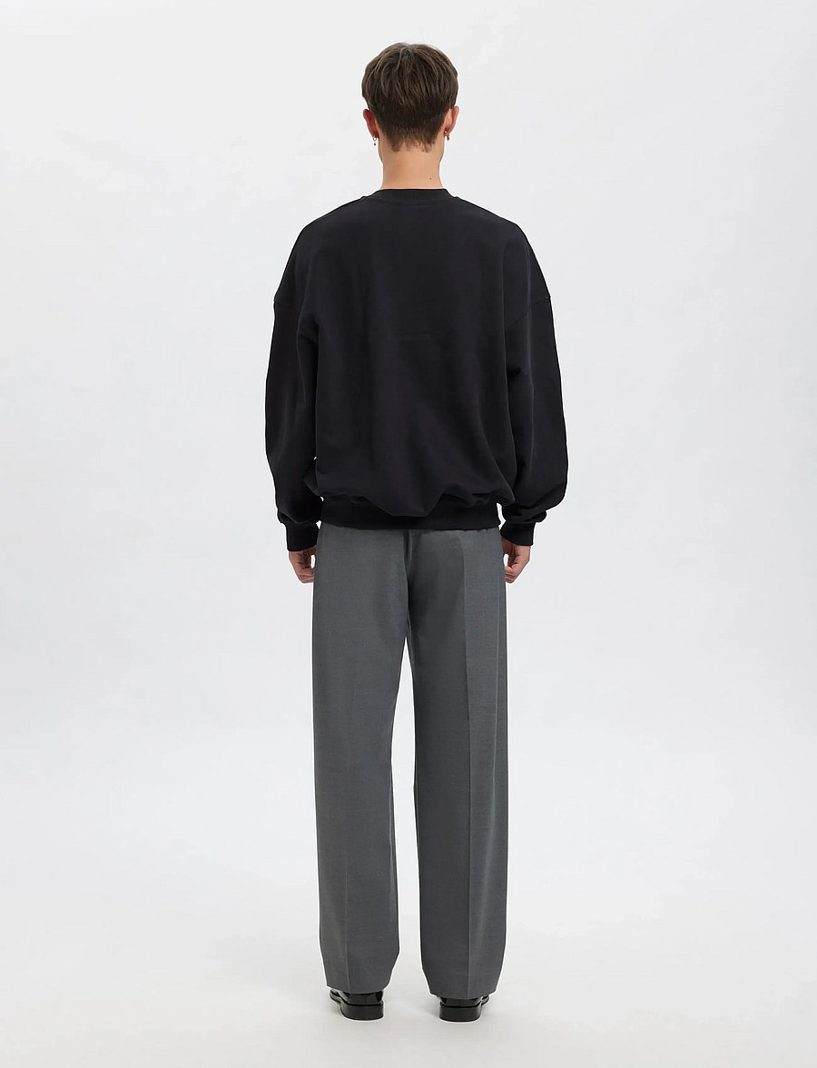 Annarr - ANRHACKETT CLASSIC CREW NECK SWEAT - fleecetrøjer - dark navy - 3