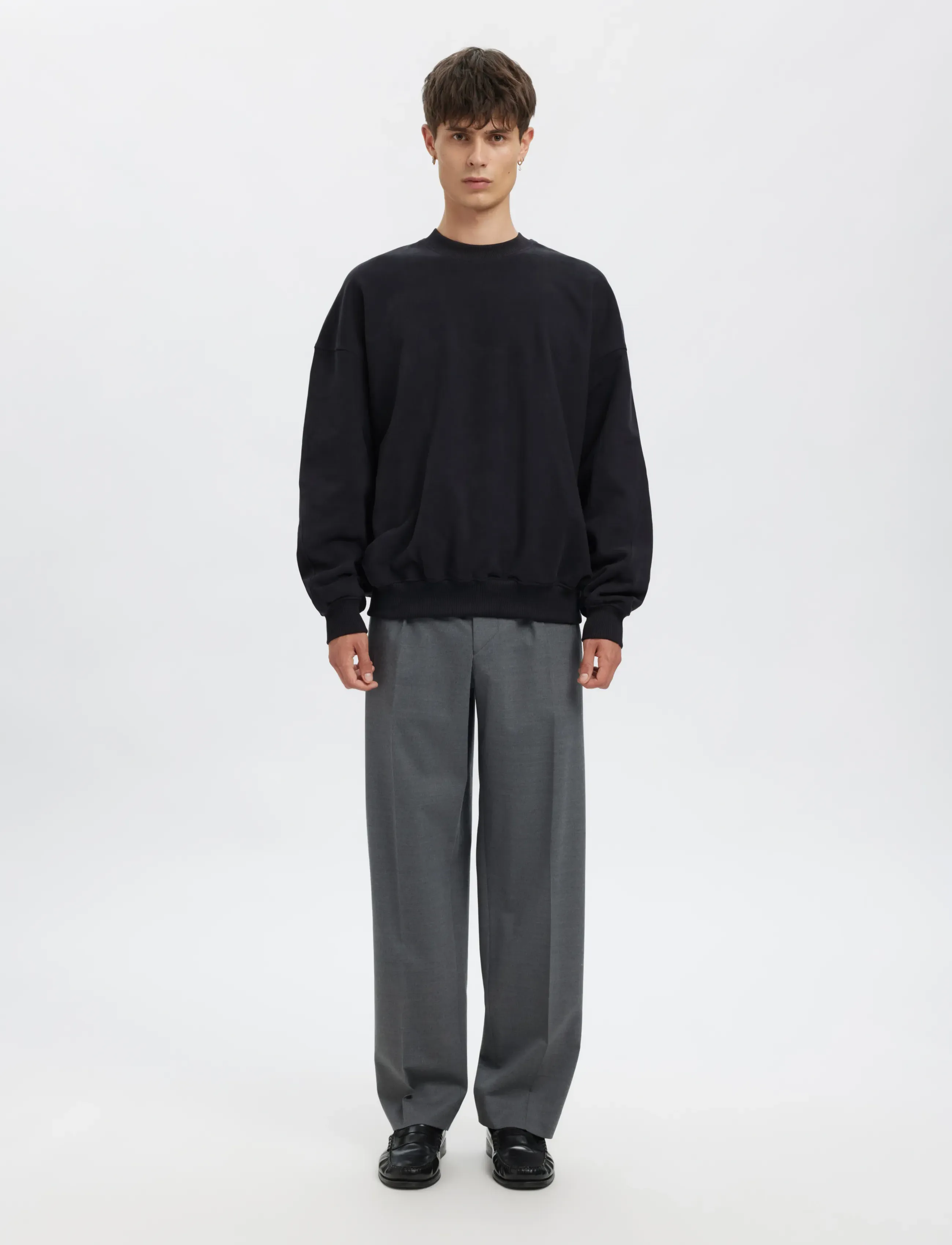 Annarr - ANRHACKETT CLASSIC CREW NECK SWEAT - dark navy - 4