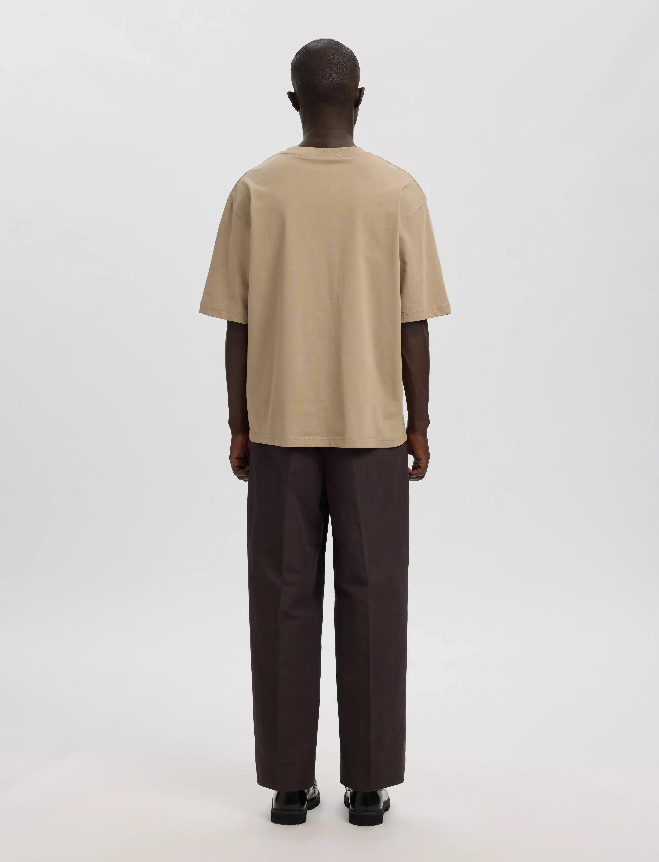 Annarr - ANRNORR 261 LINEN BLEND TROUSER - licorice - 3