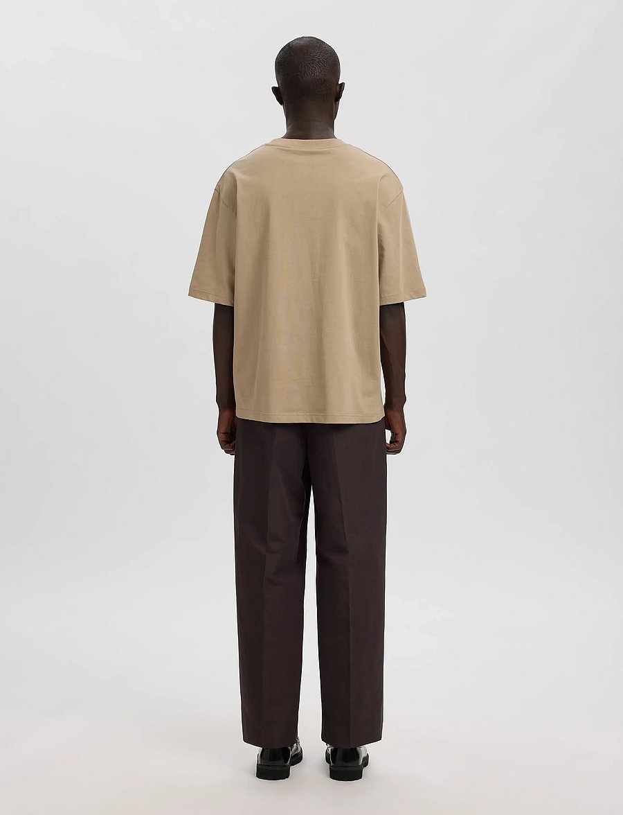 Annarr - ANRNORR 261 LINEN BLEND TROUSER - licorice - 3