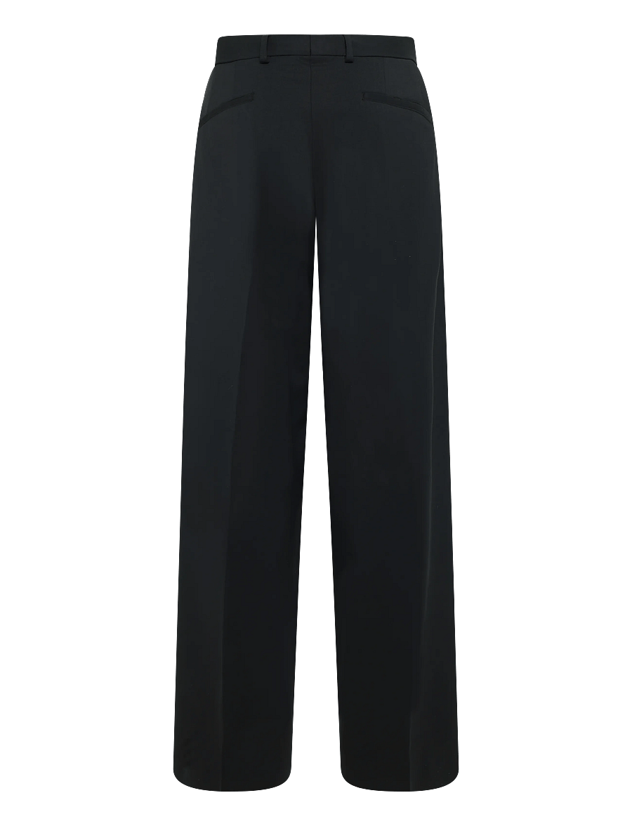 Annarr - ANRNORR 261 WOOL BLEND TROUSER - black - 2