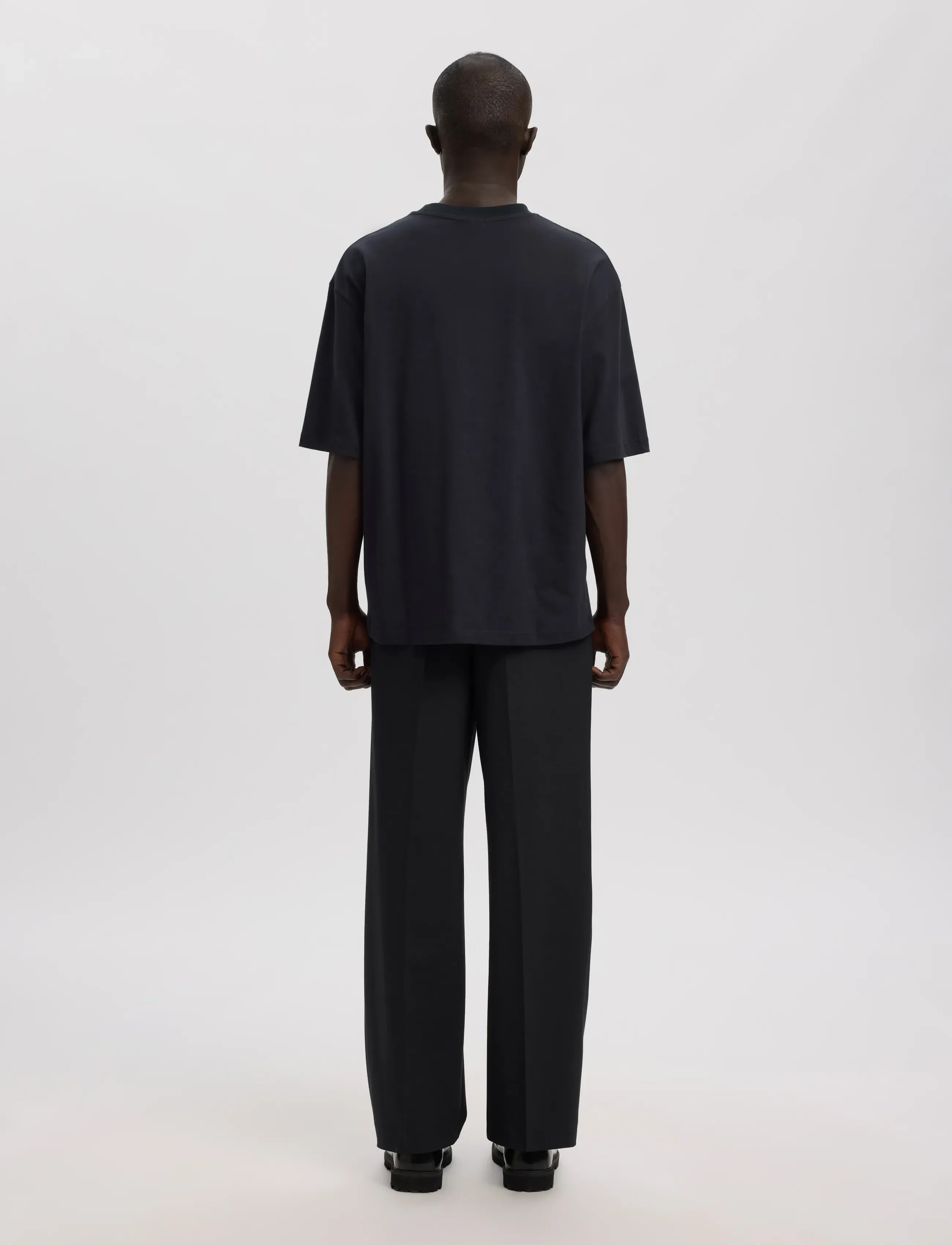 Annarr - ANRNORR 261 WOOL BLEND TROUSER - black - 3