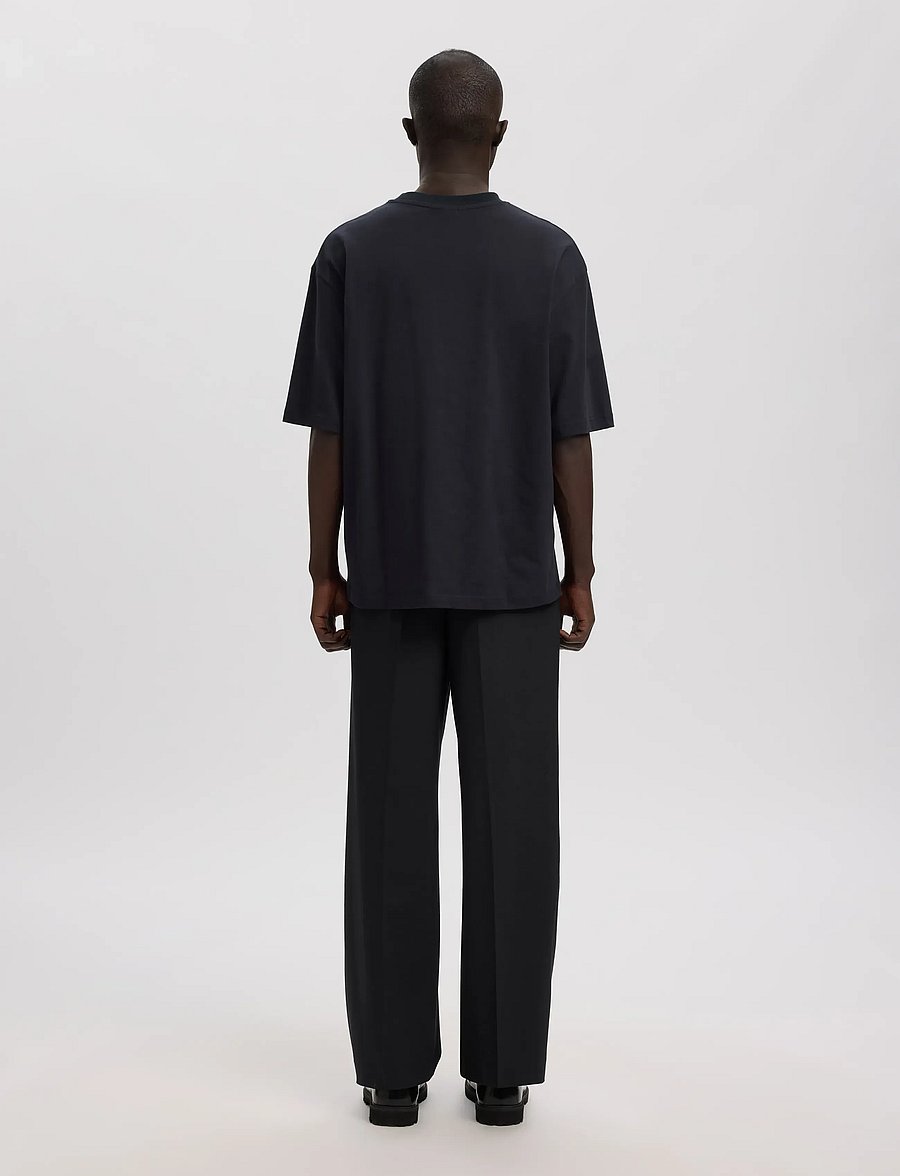 Annarr - ANRNORR 261 WOOL BLEND TROUSER - black - 3