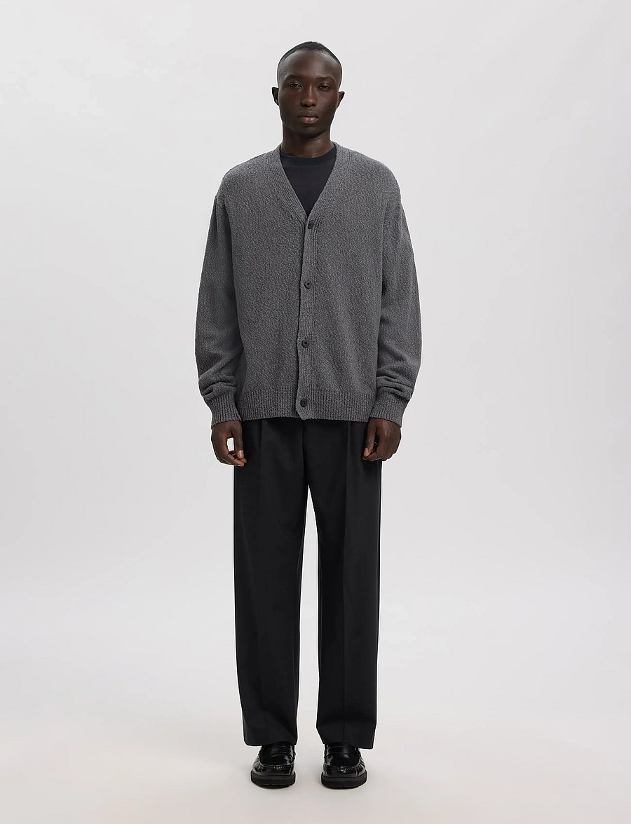 Annarr - ANRNORR 261 WOOL BLEND TROUSER - black - 4