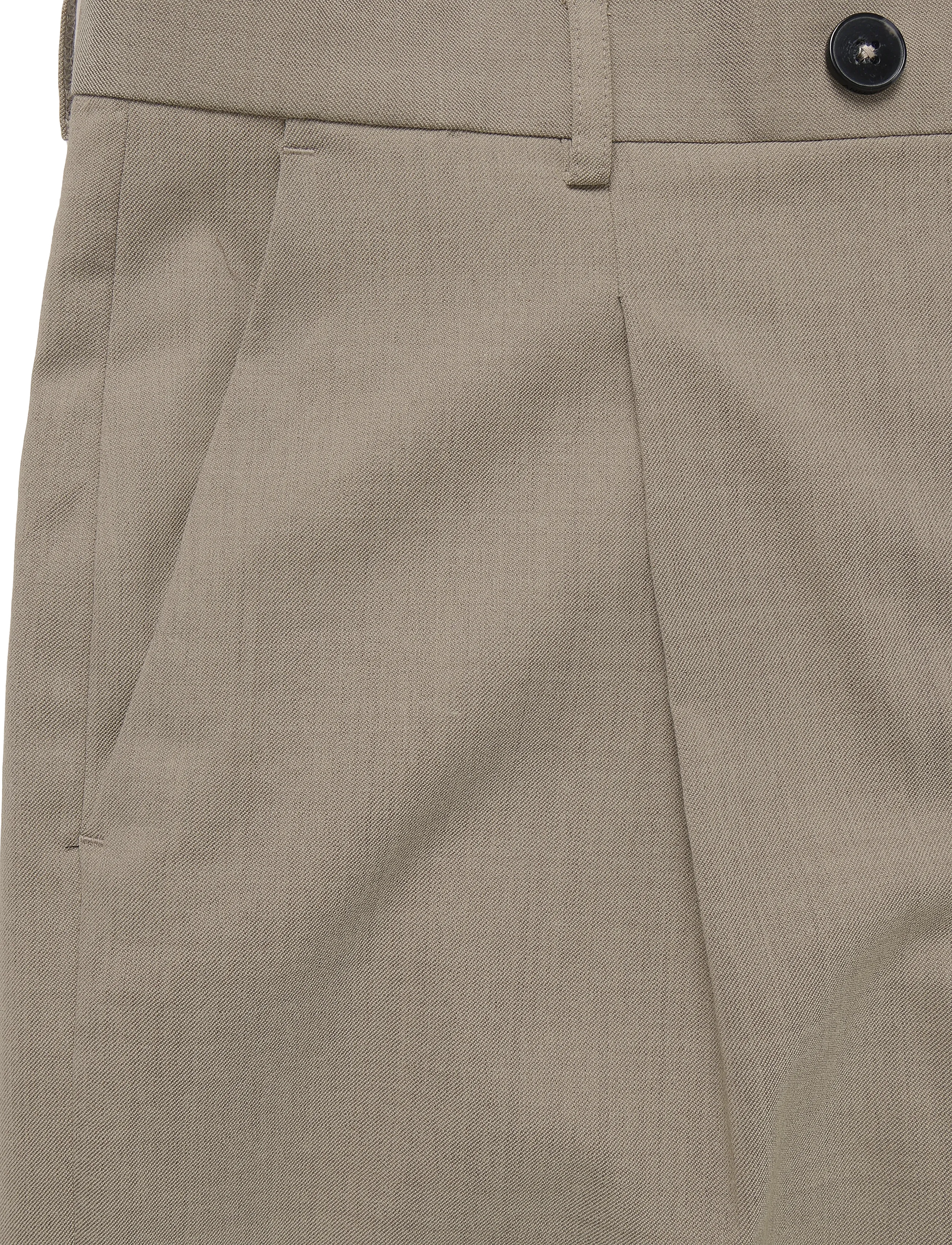 Annarr - ANRNORR 261 WOOL BLEND TROUSER - habitbukser - dark sand melange - 4