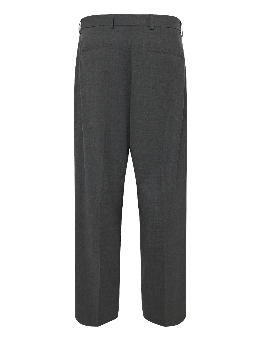 Annarr - ANRNORR 261 WOOL BLEND TROUSER - kostymbyxor - light grey melange - 2