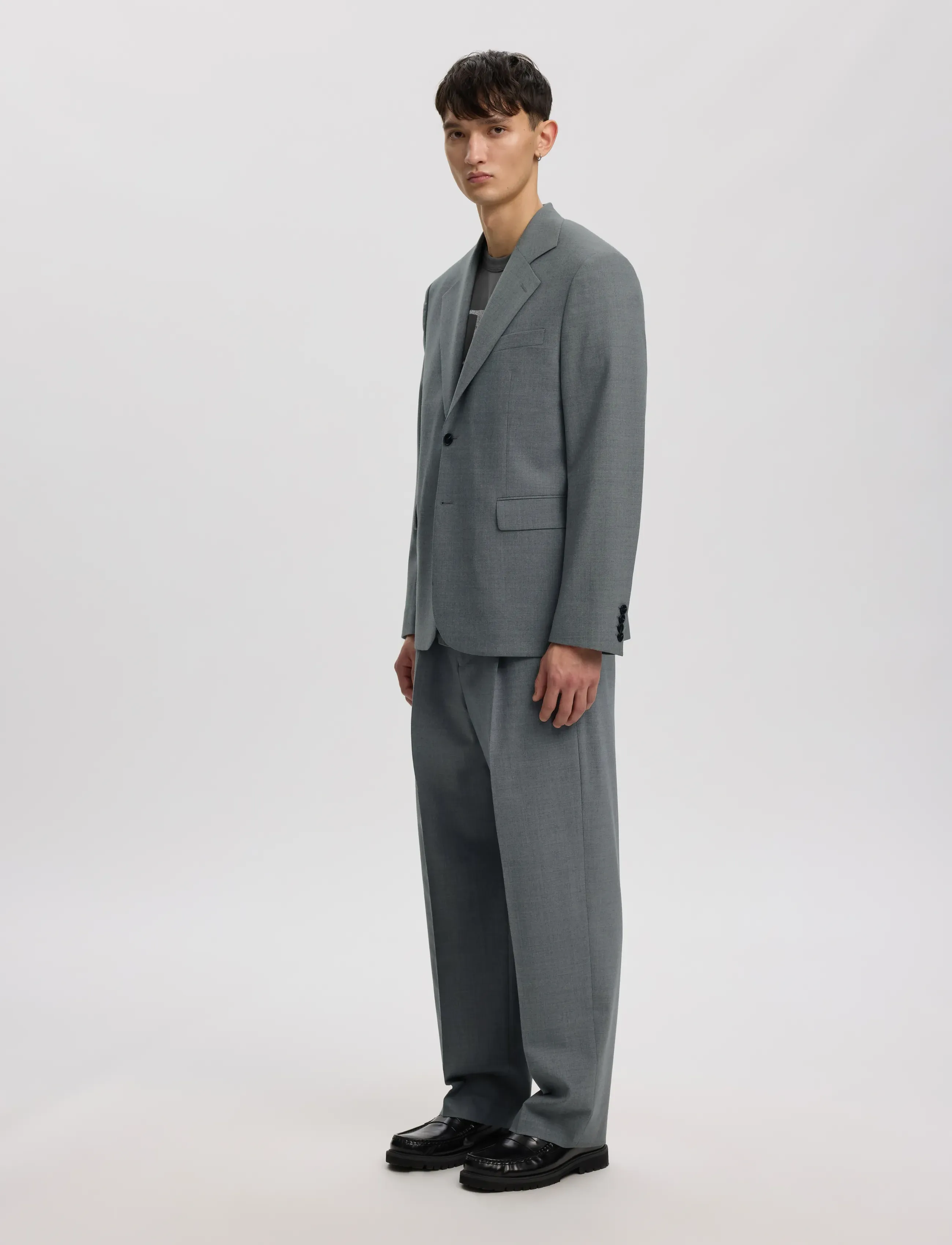 ANNARR Anrnorr 261 Wool Blend Trouser kostymbyxor herr – bild 5