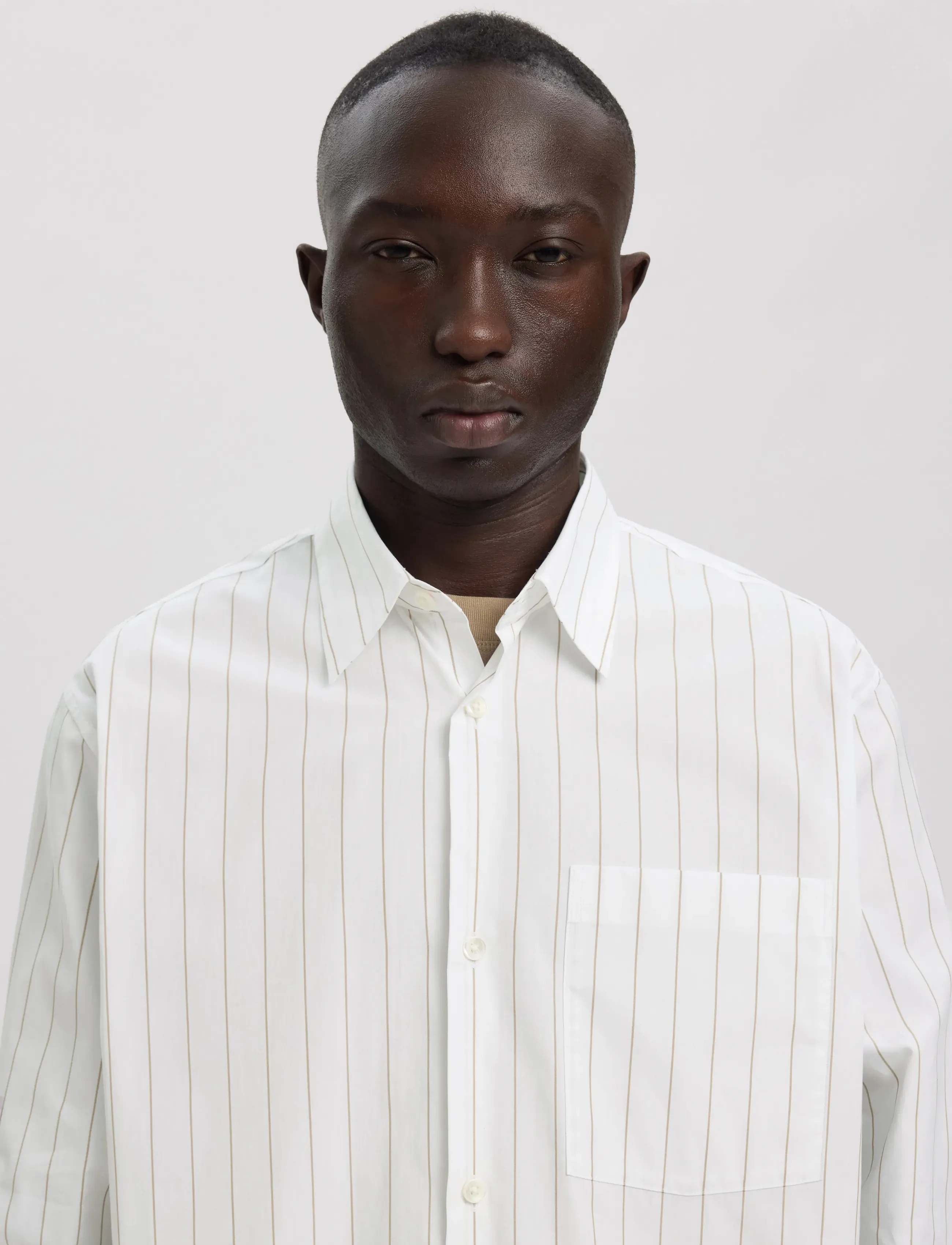 Annarr - ANRASLUND CLASSIC STRIPE LS SHIRT - brilliant white - 5