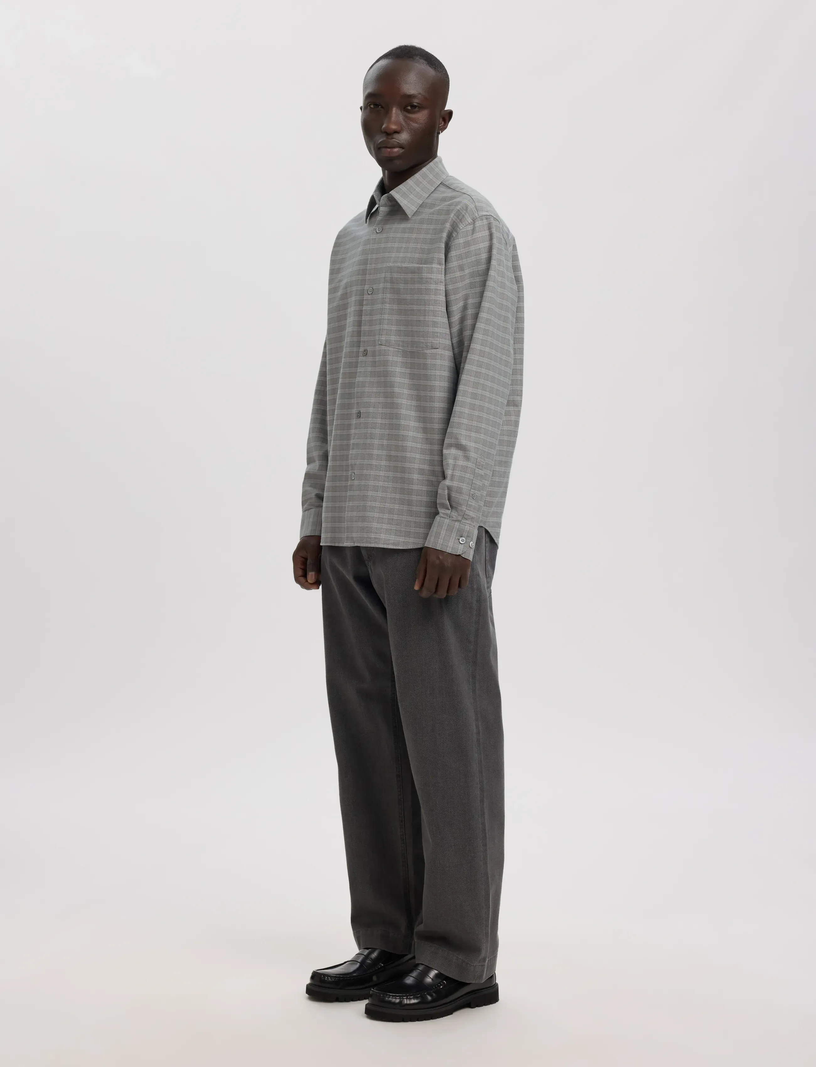 ANNARR Anraslund Mix Oxford Ls Shirt oxfordskjortor herr – bild 5