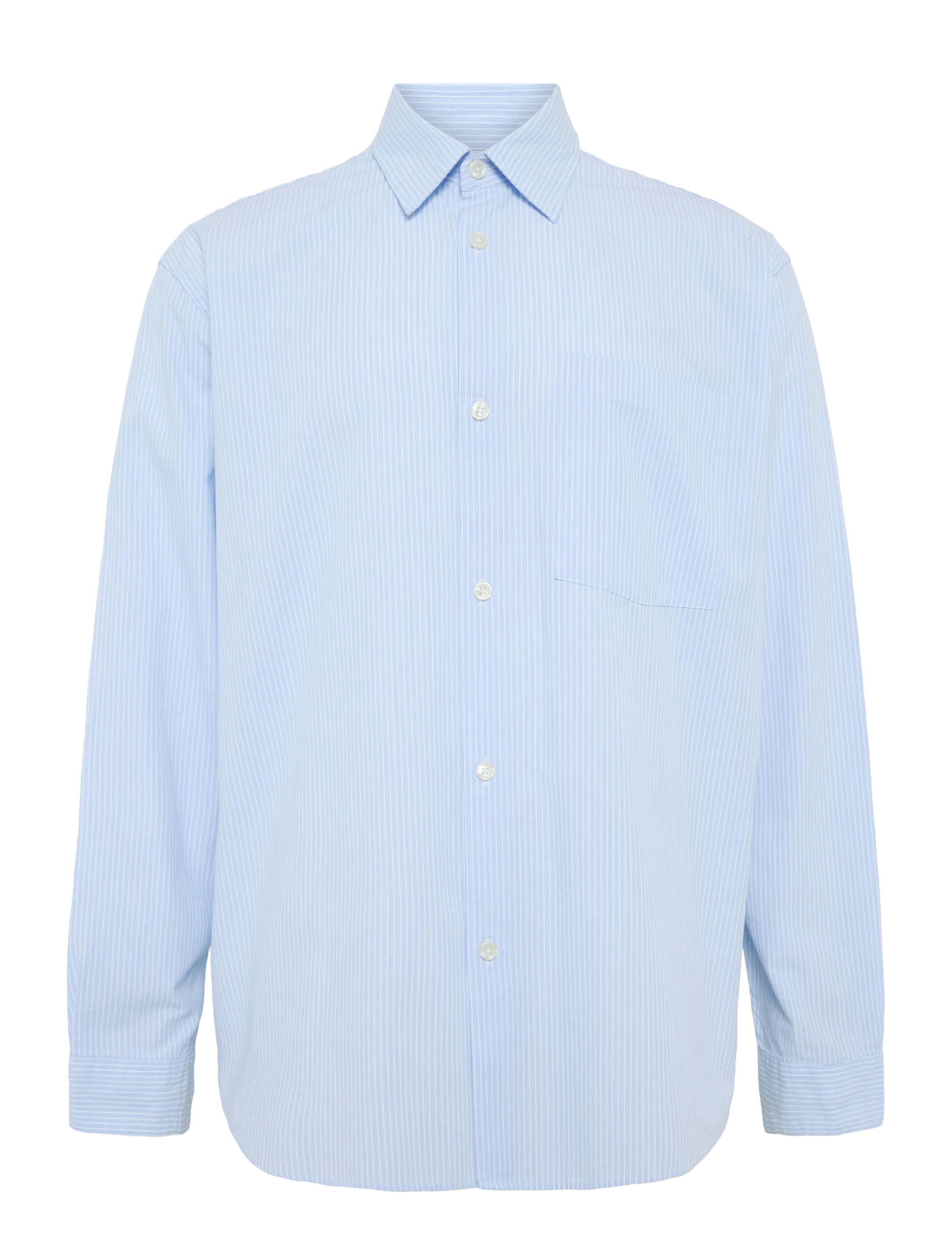 Annarr - ANRASLUND SEERSUCKER MIX LS SHIRT - azure blue - 1
