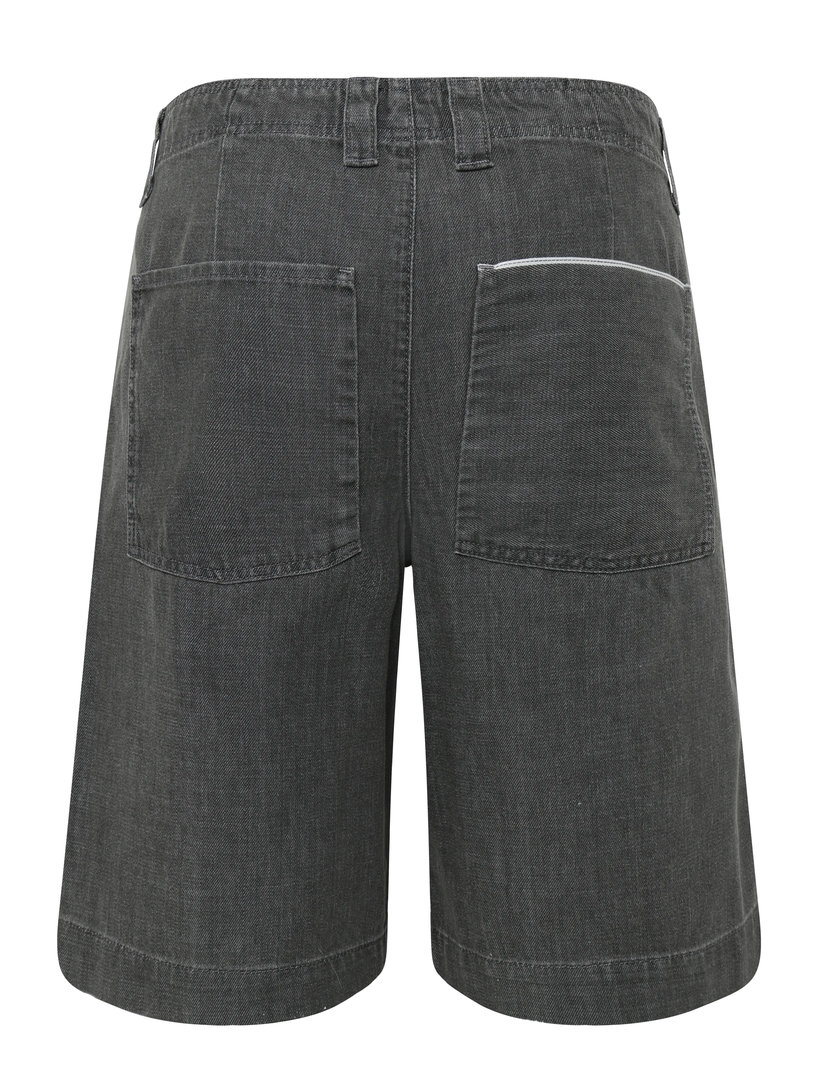 Annarr - ANRTRYGVE SELVEDGE DENIM LG SHORTS - light grey denim - 2