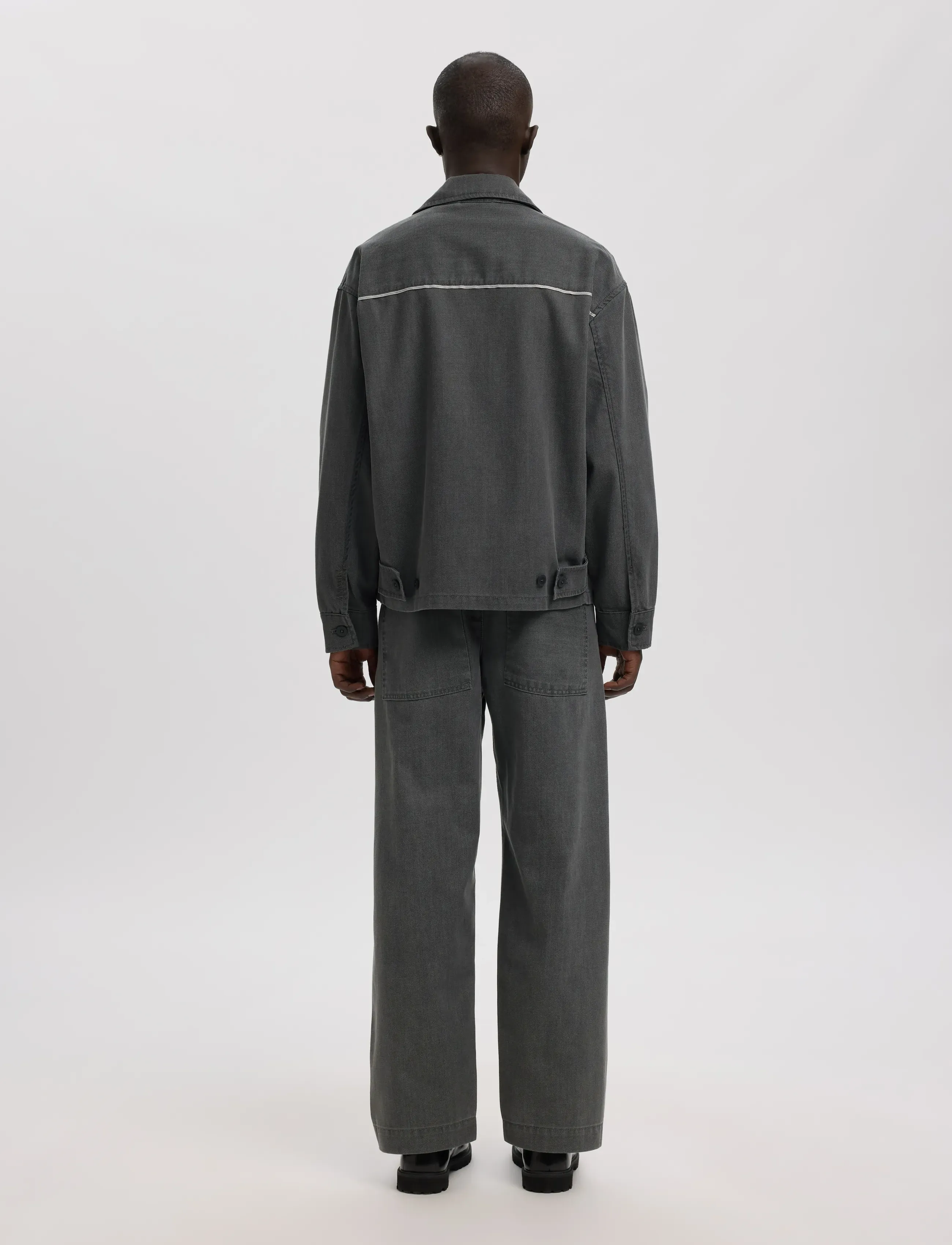 Annarr - ANRTRYGVE SELVEDGE DENIM LG JEANS - light grey denim - 3