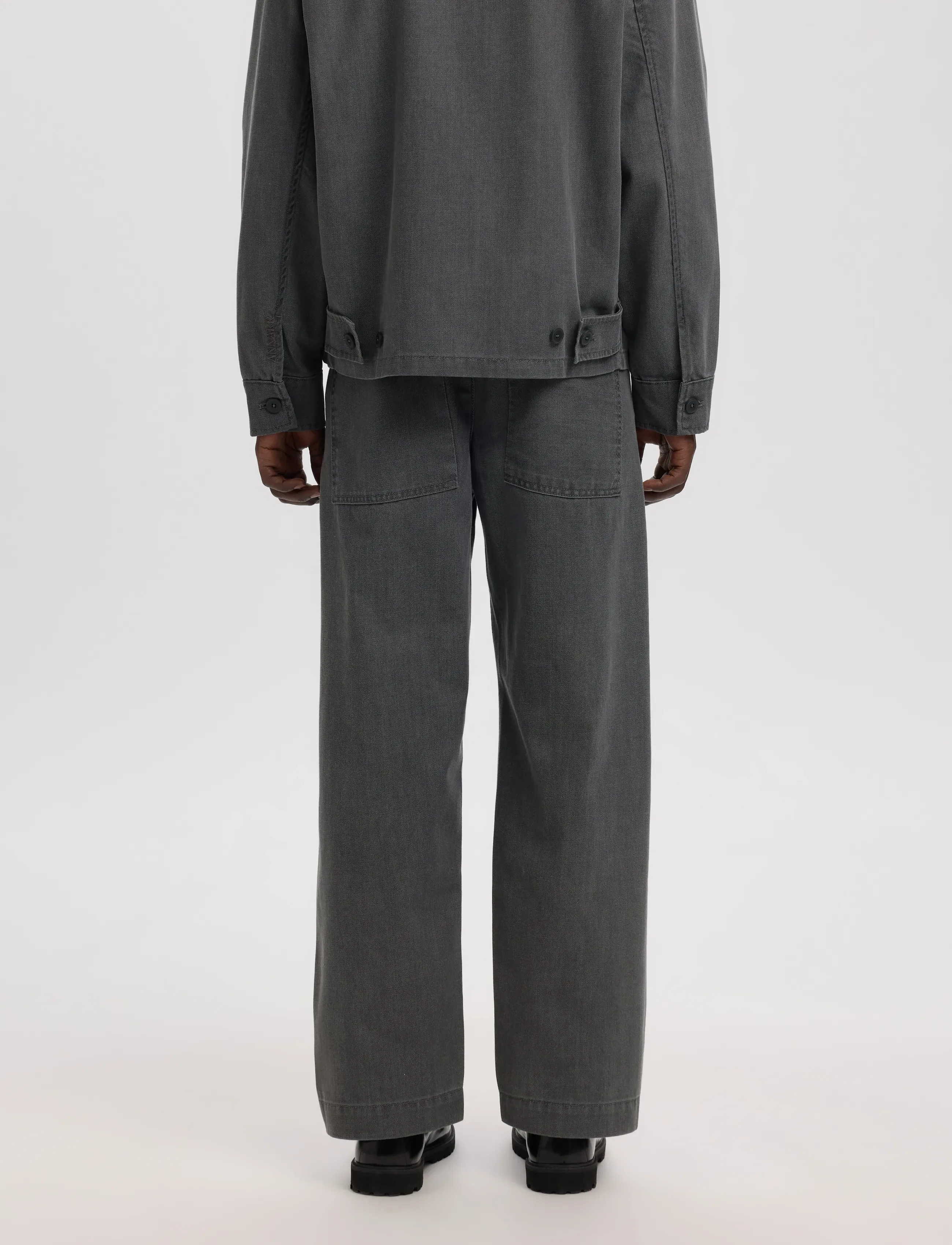 Annarr - ANRTRYGVE SELVEDGE DENIM LG JEANS - light grey denim - 5