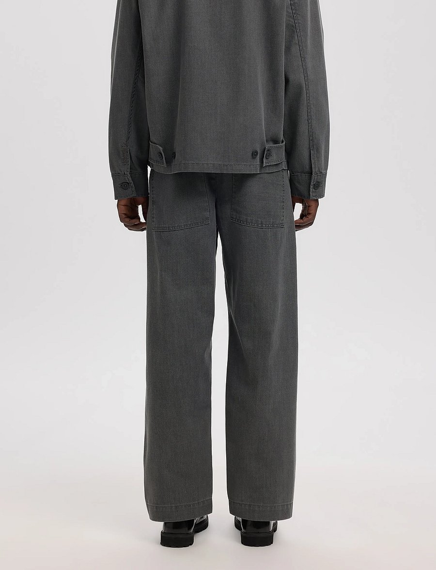 Annarr - ANRTRYGVE SELVEDGE DENIM LG JEANS - loose jeans - light grey denim - 5
