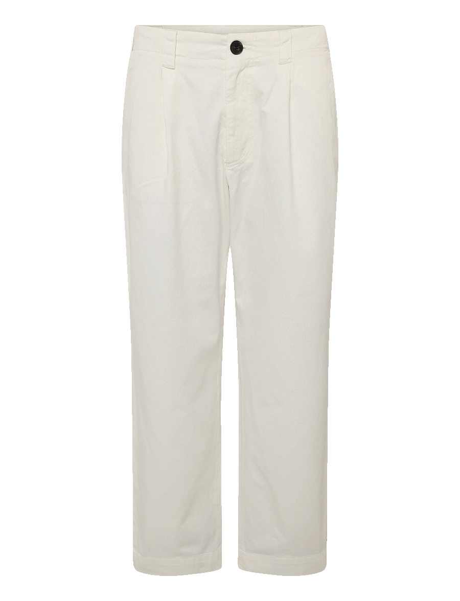 Annarr - ANRRALF PANT - hørbukser - coconut milk - 0