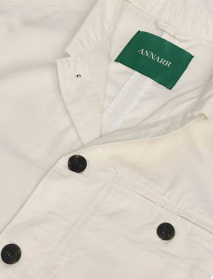 Annarr - ANRVERN STRUCTURE OVERSHIRT - shop efter anledning - coconut milk - 2
