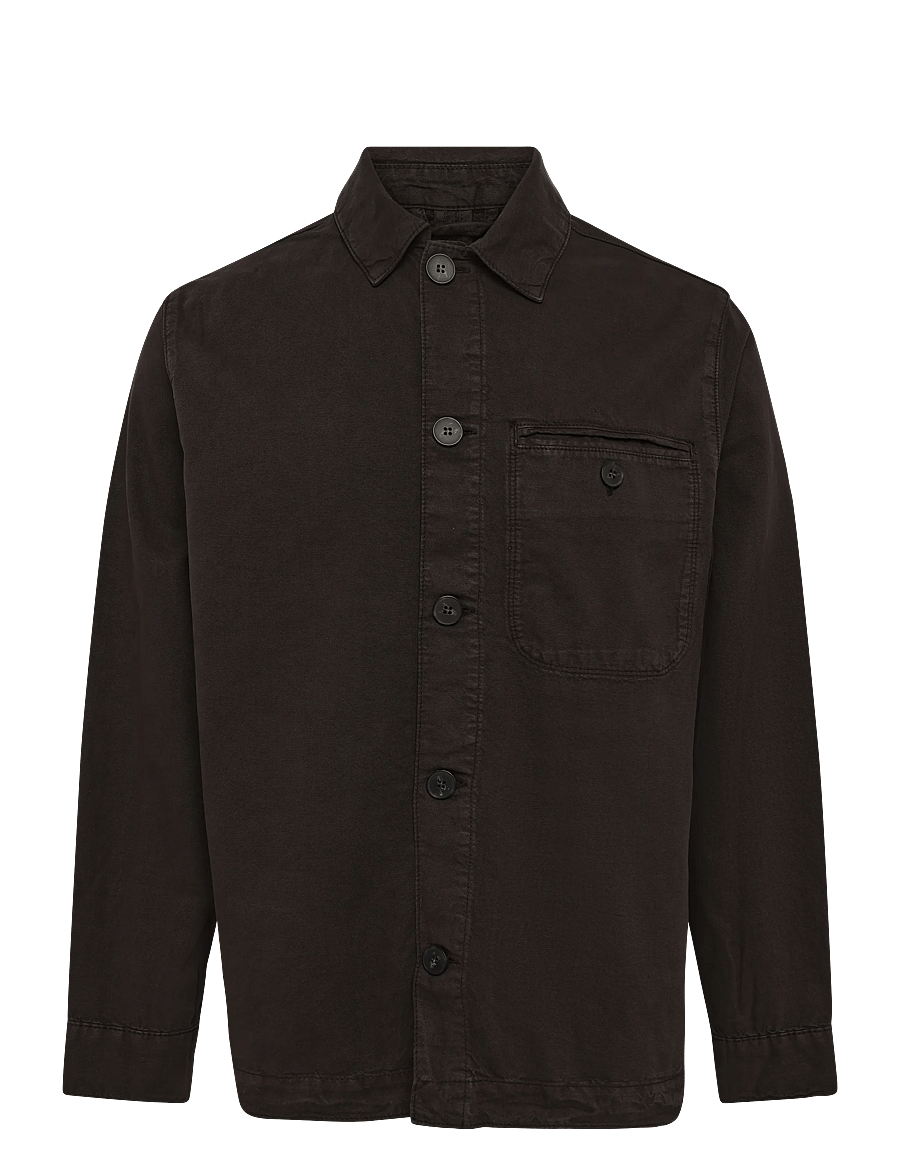 Annarr - ANRVERN STRUCTURE OVERSHIRT - shoppa efter tillfälle - licorice - 1