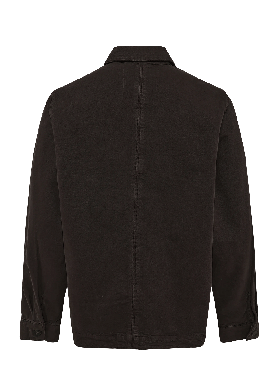 Annarr - ANRVERN STRUCTURE OVERSHIRT - shoppa efter tillfälle - licorice - 2