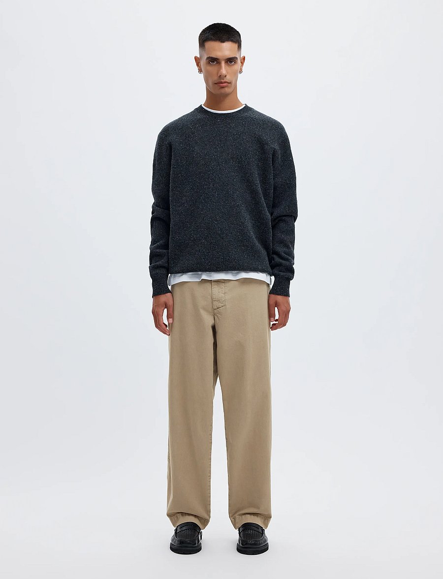 Annarr - ANRSTORM LW GMT DYED CHINO PANT - chinos - weathered teak - 4