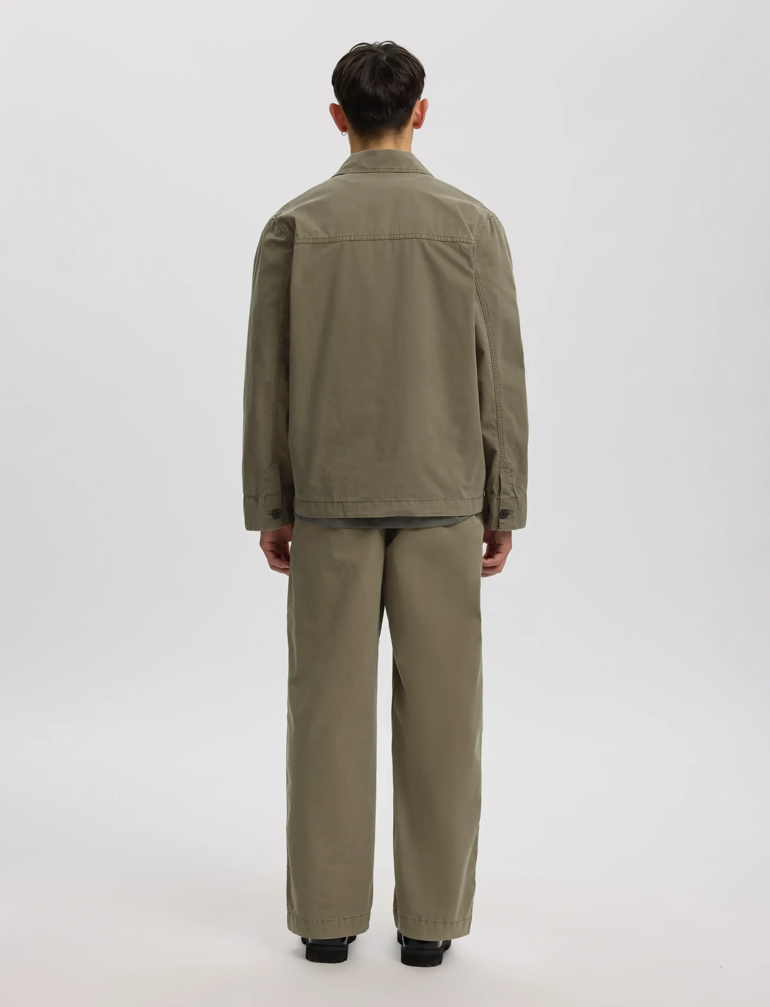 Annarr - ANRHARKI LW GMT DYED OVERSHIRT - forårsjakker - castor gray - 3