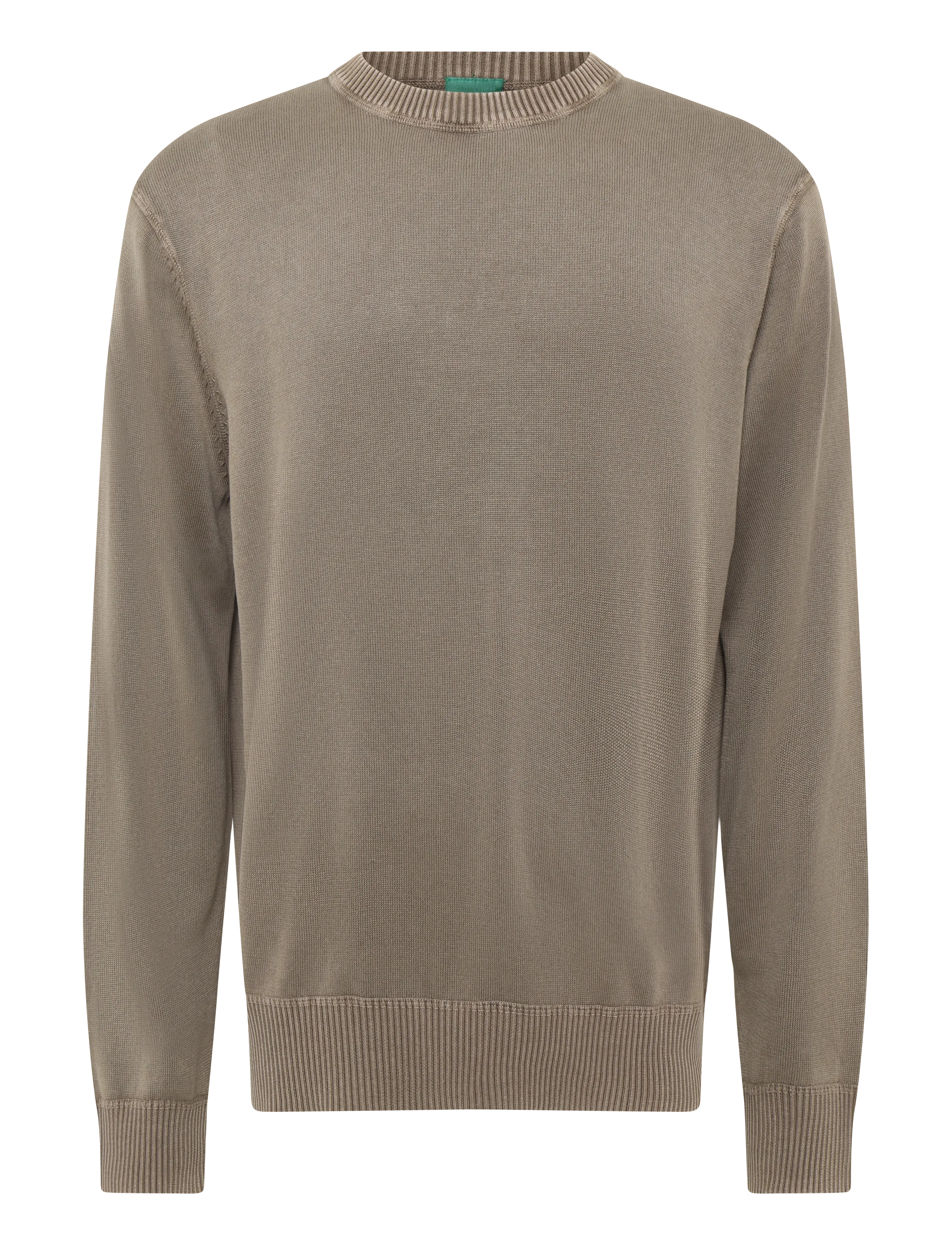 Annarr ANRRAGI WASHED LS KNIT CREW NECK - Annarr - DARK GREY / grey