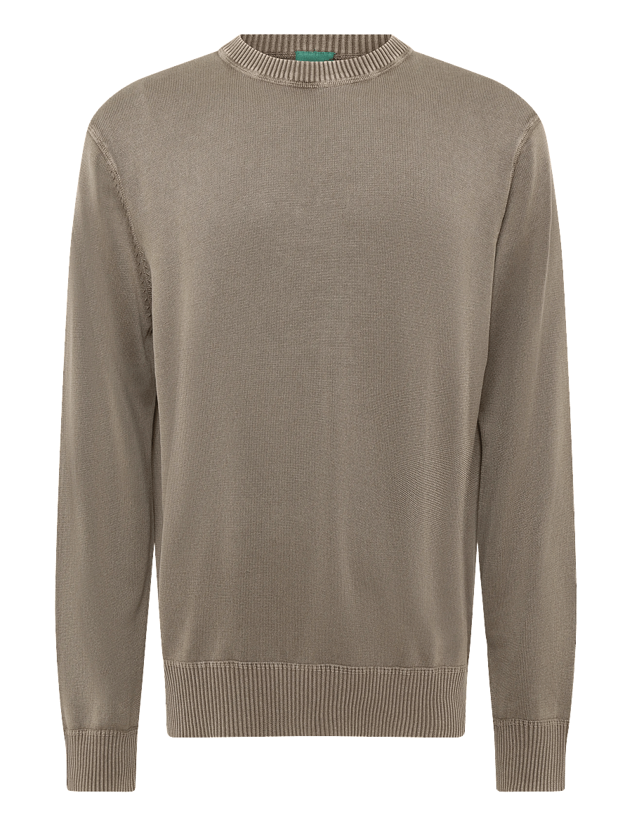 Annarr - ANRRAGI WASHED LS KNIT CREW NECK - Ümara kaelusega - dark grey - 1