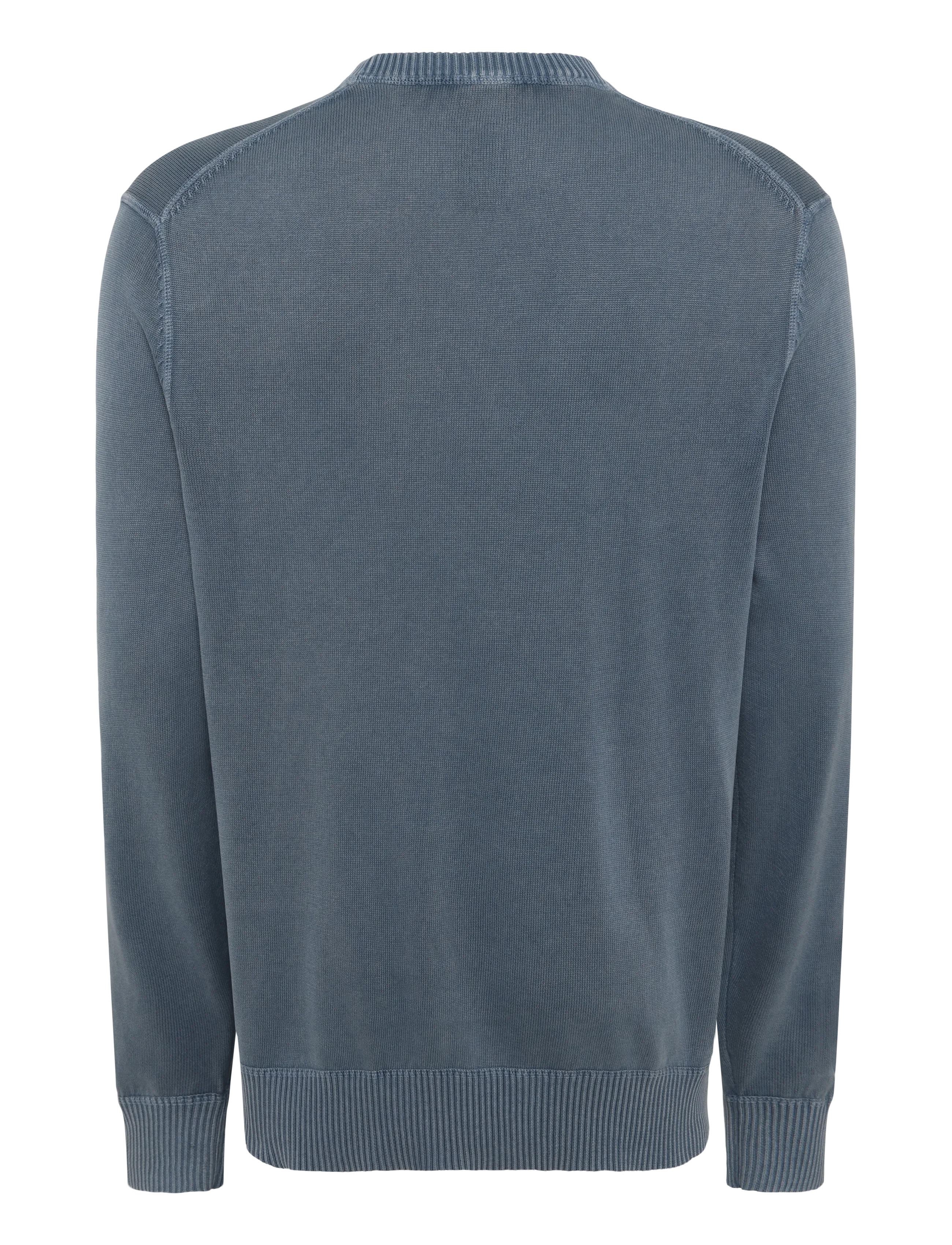 Annarr - ANRRAGI WASHED LS KNIT CREW NECK - rundhalsad - dusty blue - 2