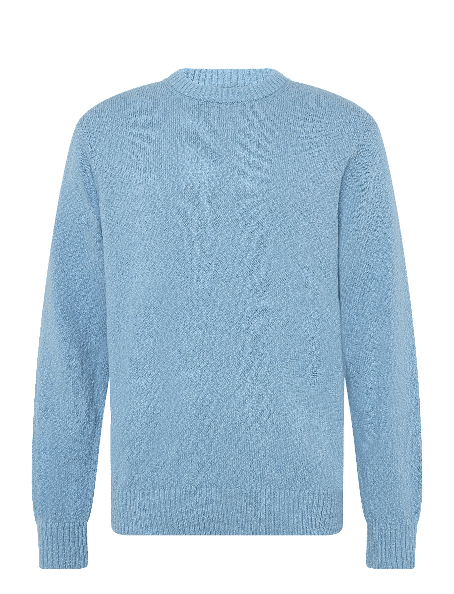 Annarr - ANRRAGI BOUCLE LS KNIT CREW NECK - rundhals - bright cobalt - 1
