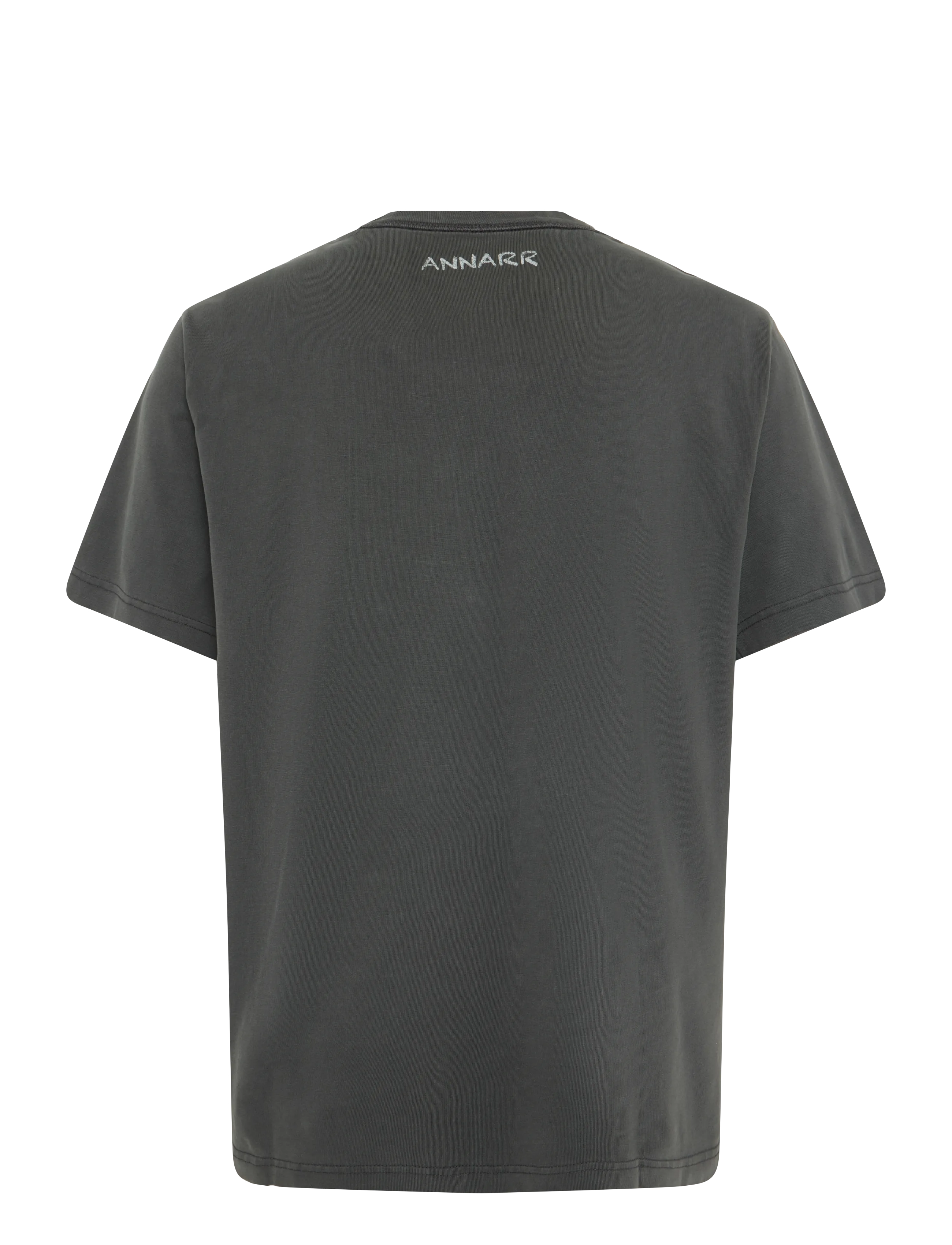 Annarr - ANRERROR DUTCH SS O-NECK TEE - forged iron - 2