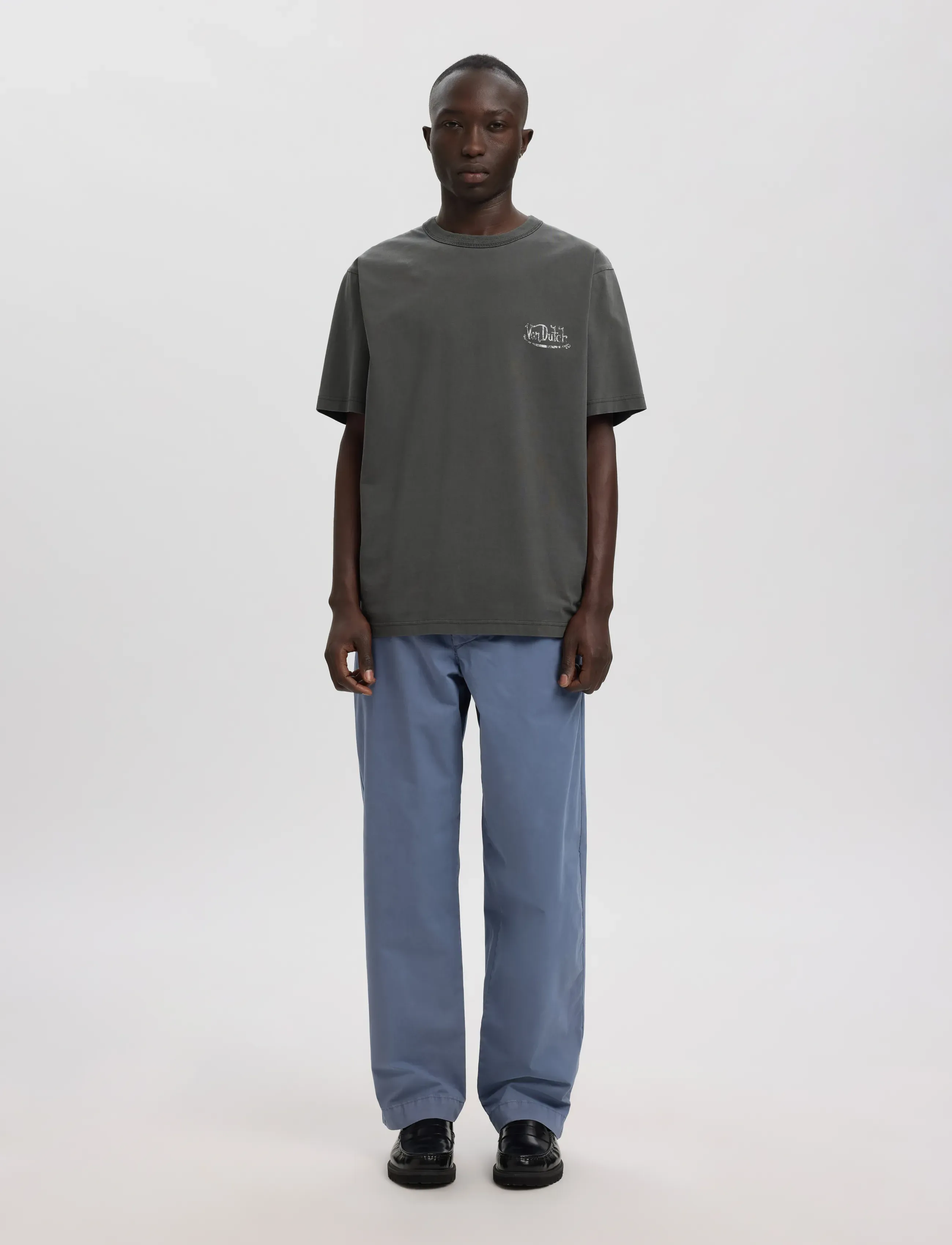 Annarr - ANRERROR DUTCH SS O-NECK TEE - forged iron - 4