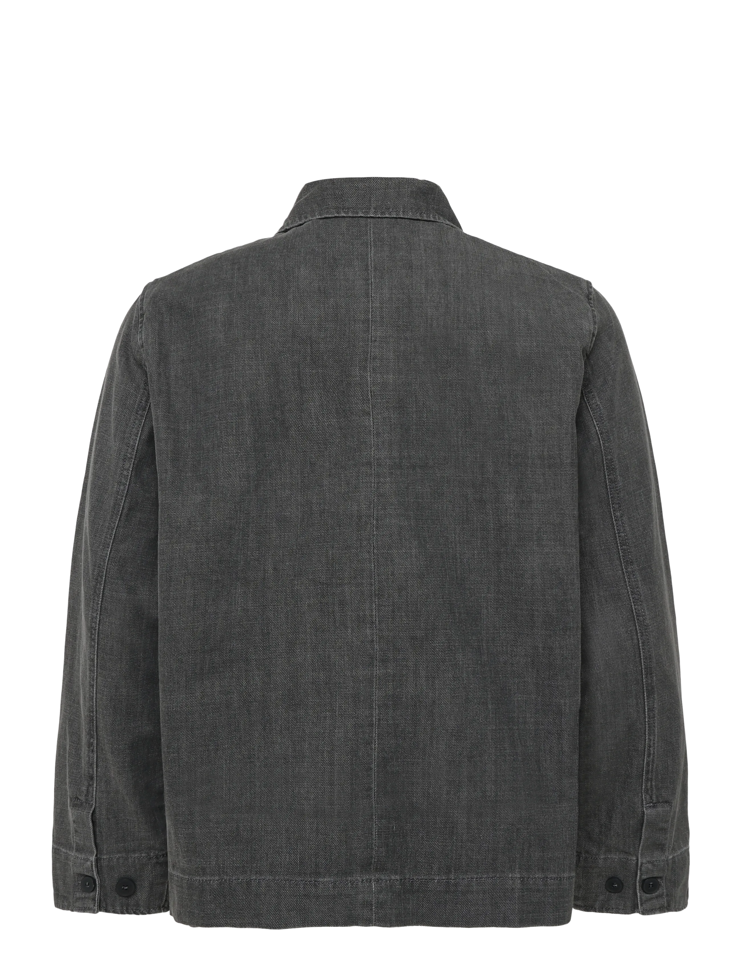 Annarr - ANRFLOKI SELVEDGE DENIM LG OVERSHIRT - light grey denim - 2