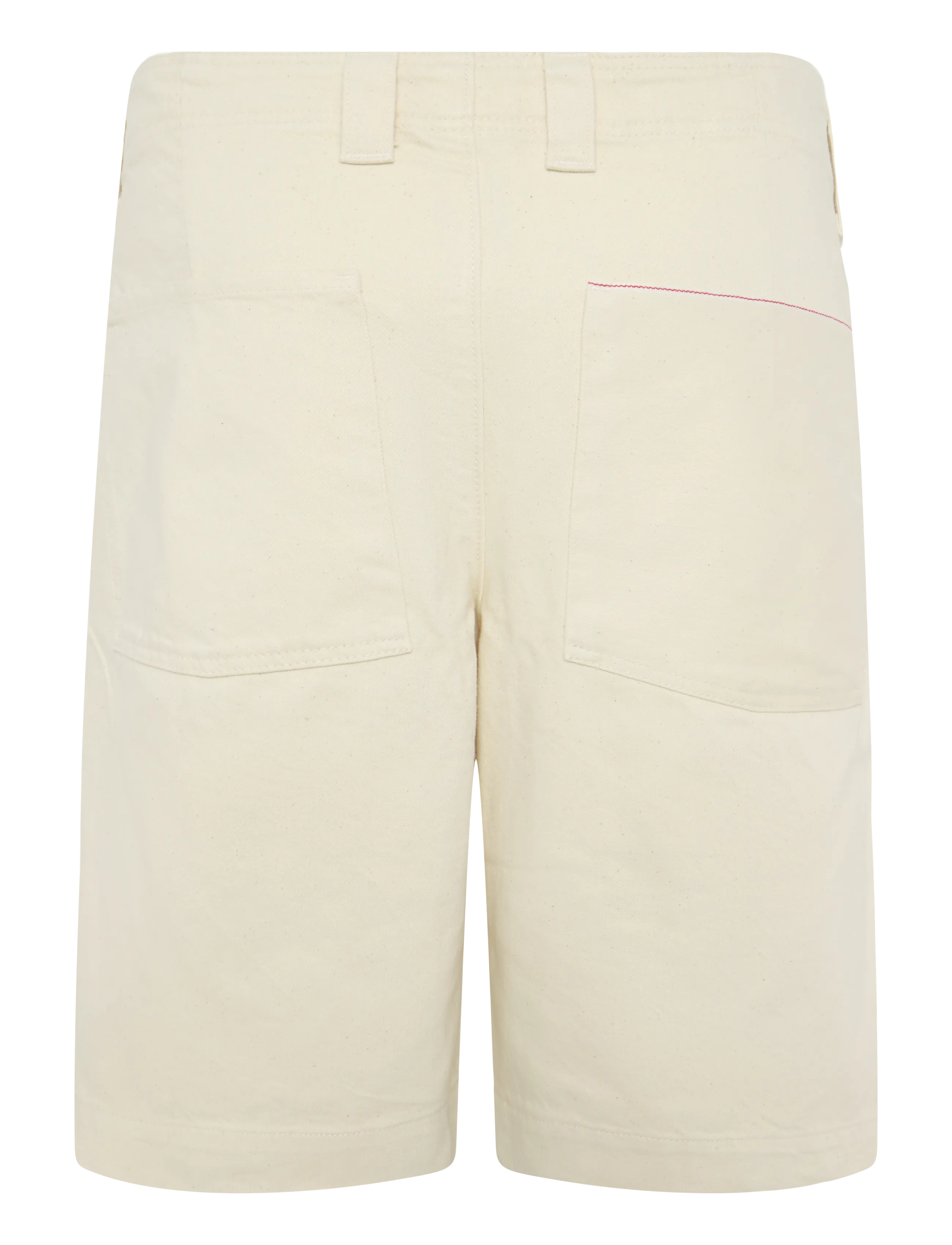 Annarr - ANRTRYGVE SELVEDGE DENIM WHITE SHORTS - white denim - 2
