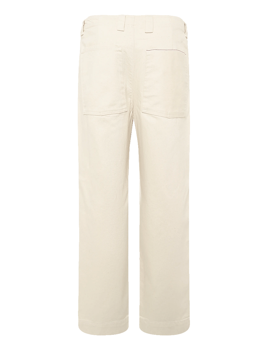 Annarr - ANRTRYGVE SELVEDGE DENIM WHITE JEANS - white denim - 1