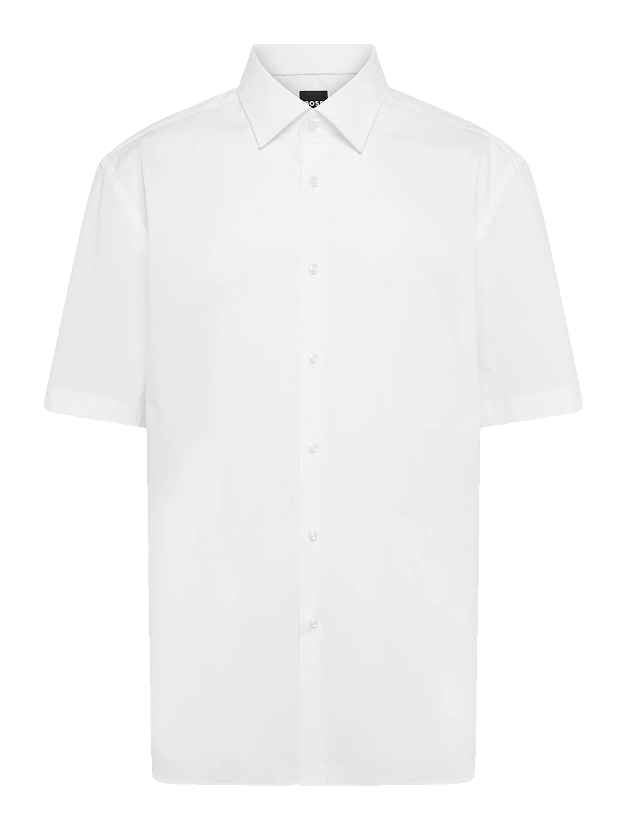 Annarr - ANRASLUND CLASSIC STRIPE SS SHIRT - kortärmade skjortor - brilliant white - 1