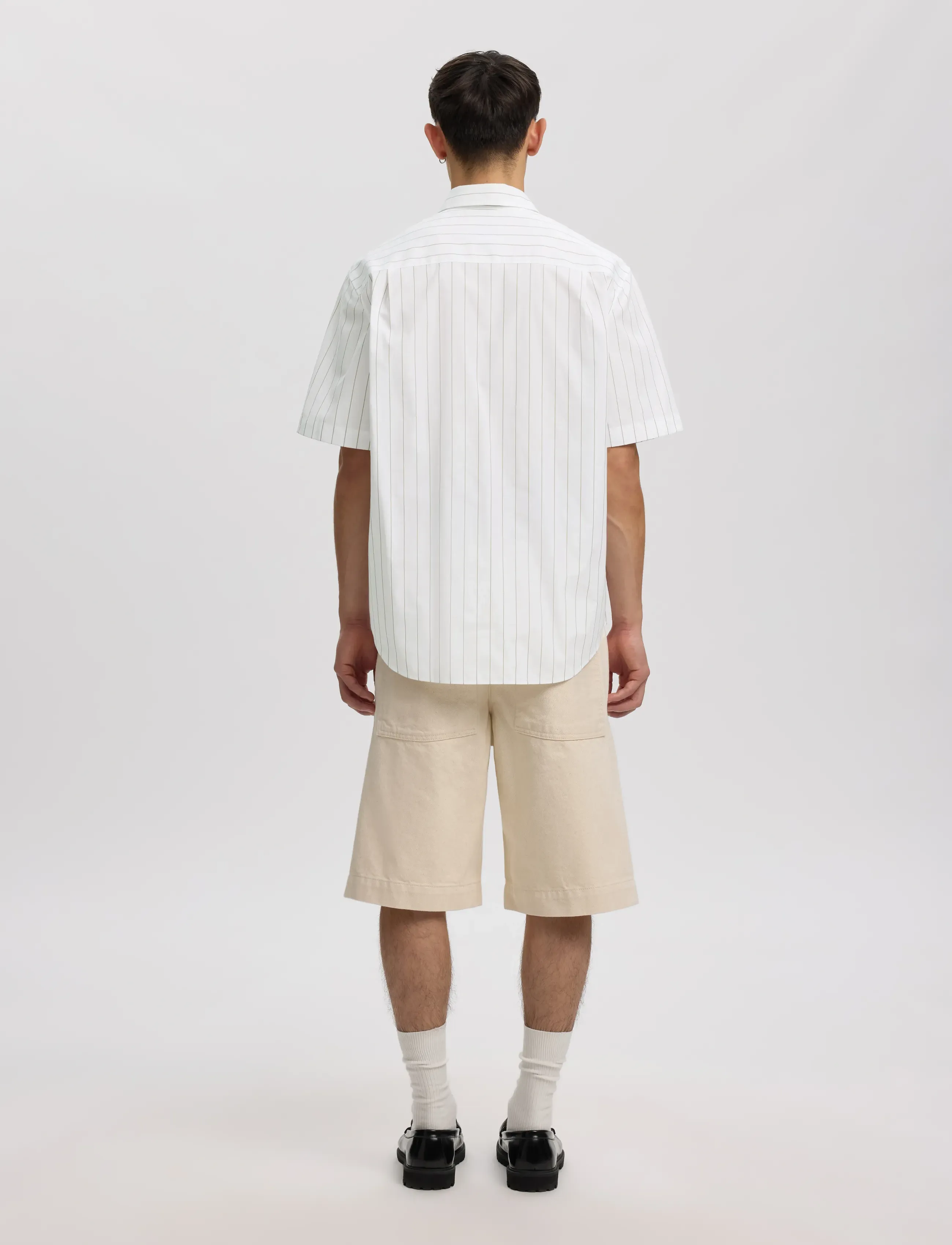 Annarr - ANRASLUND CLASSIC STRIPE SS SHIRT - brilliant white - 3