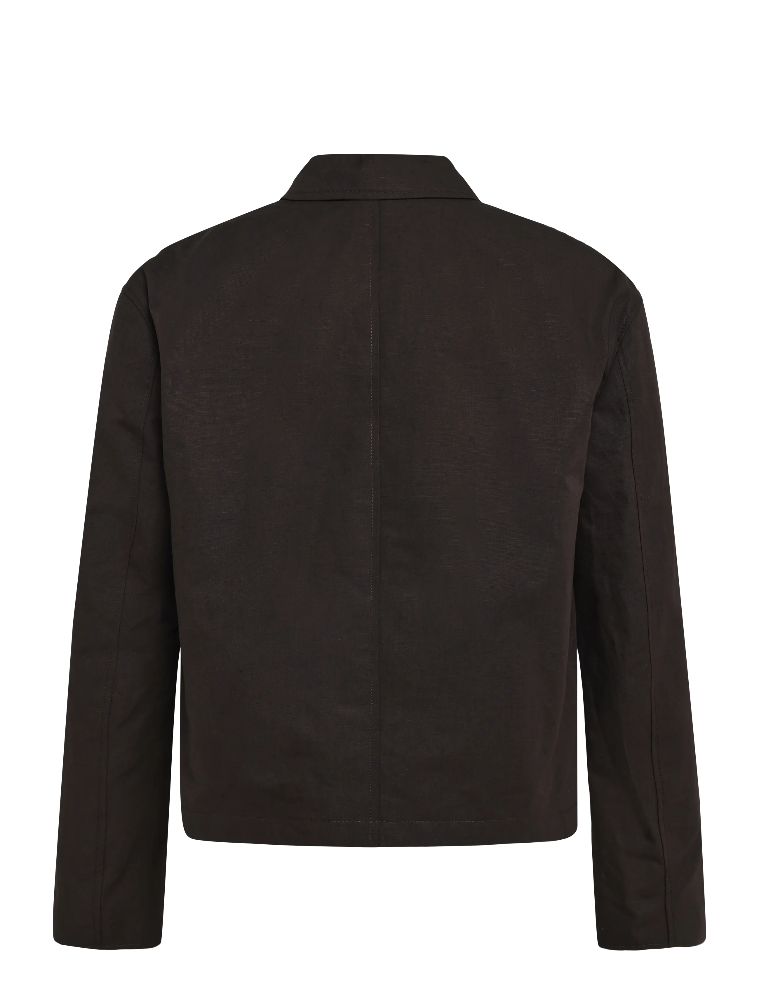 Annarr - ANRHAGEN 261 LINEN BLEND OVERSHIRT - licorice - 2