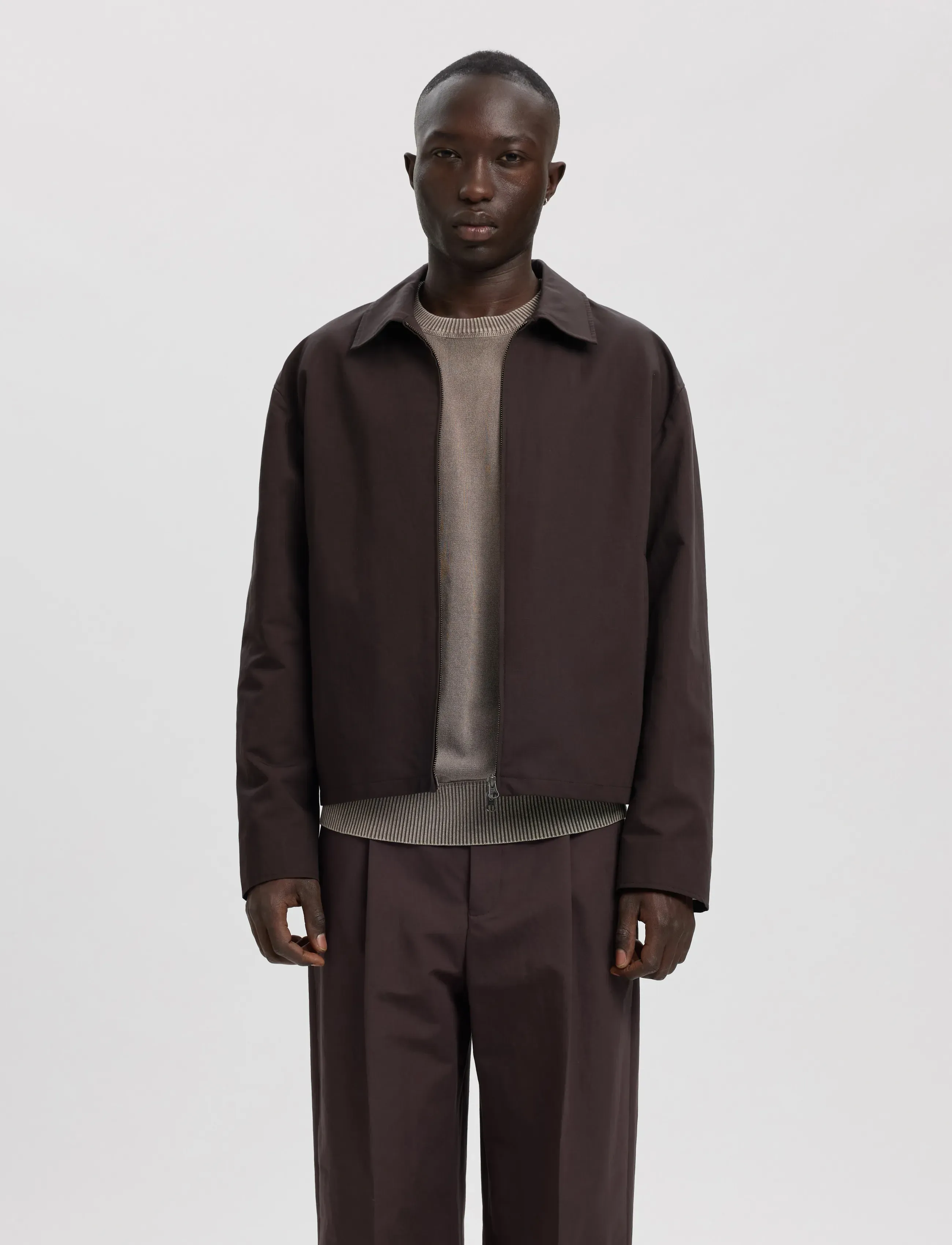 Anrhagen 261 Linen Blend Overshirt
