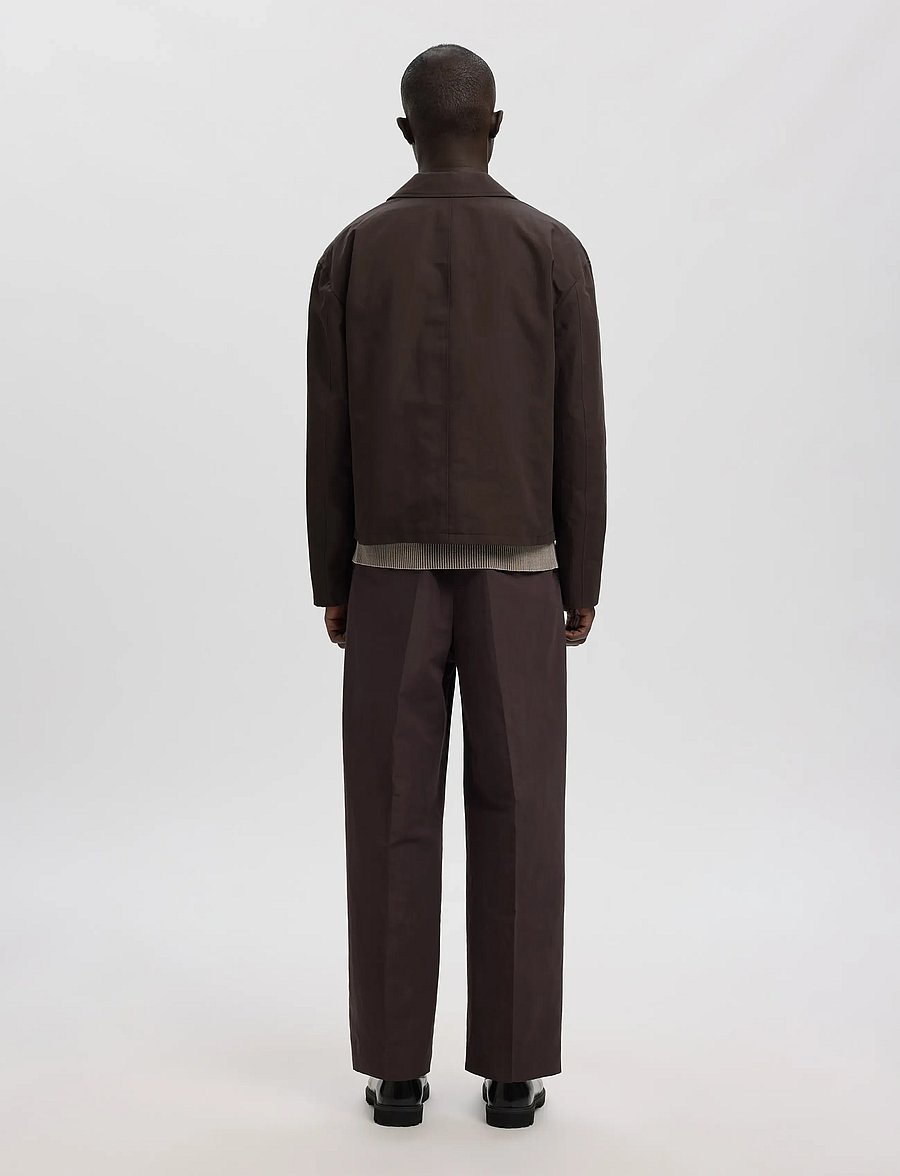 Annarr - ANRHAGEN 261 LINEN BLEND OVERSHIRT - licorice - 3