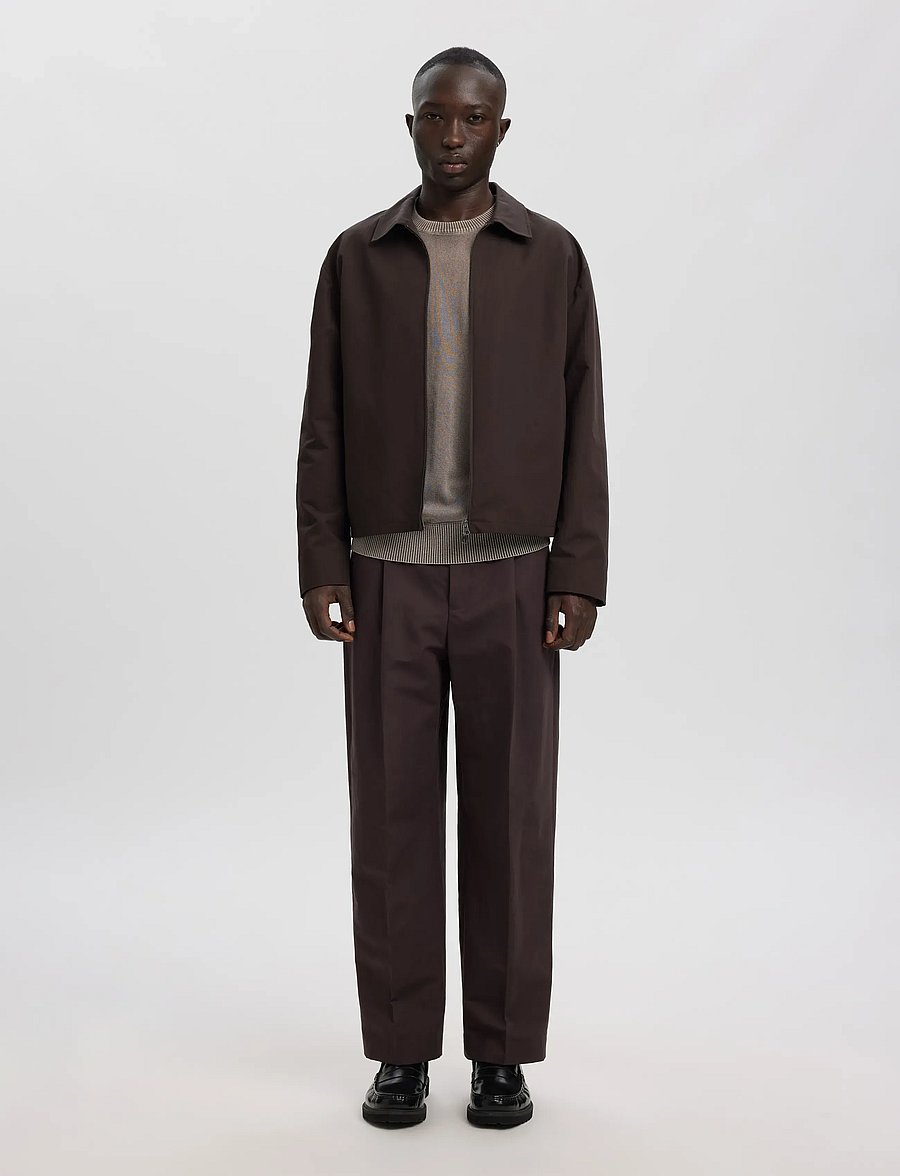 Annarr - ANRHAGEN 261 LINEN BLEND OVERSHIRT - licorice - 4