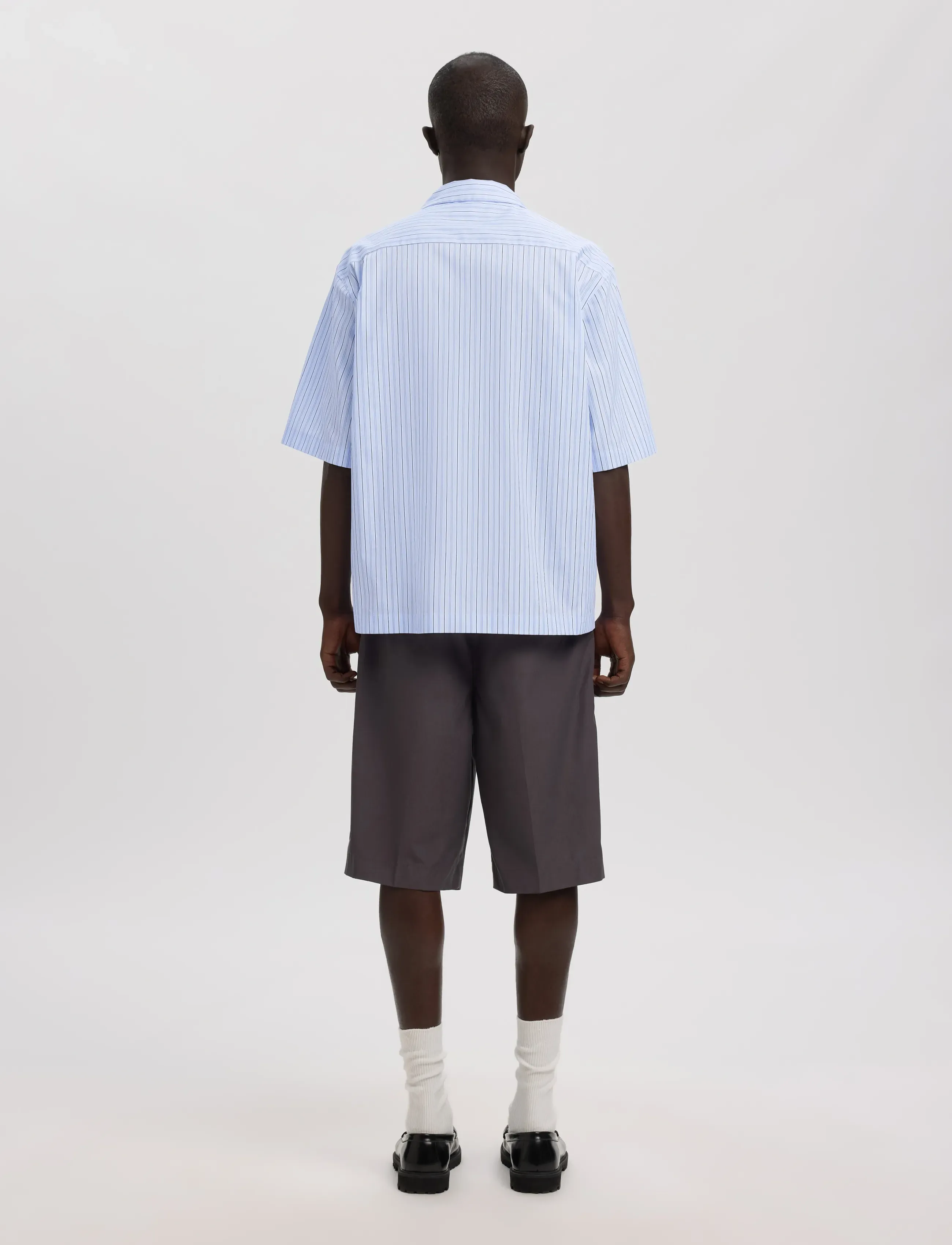 Annarr - ANRREX STRIPES SS SHIRT - cashmere blue - 3