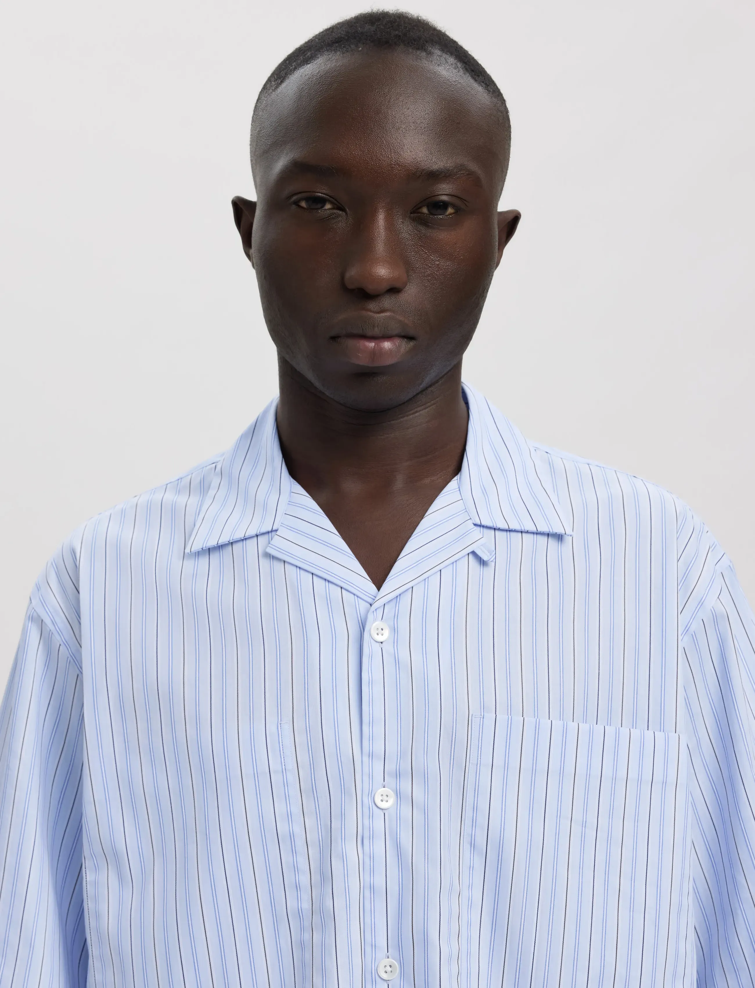 Annarr - ANRREX STRIPES SS SHIRT - cashmere blue - 5