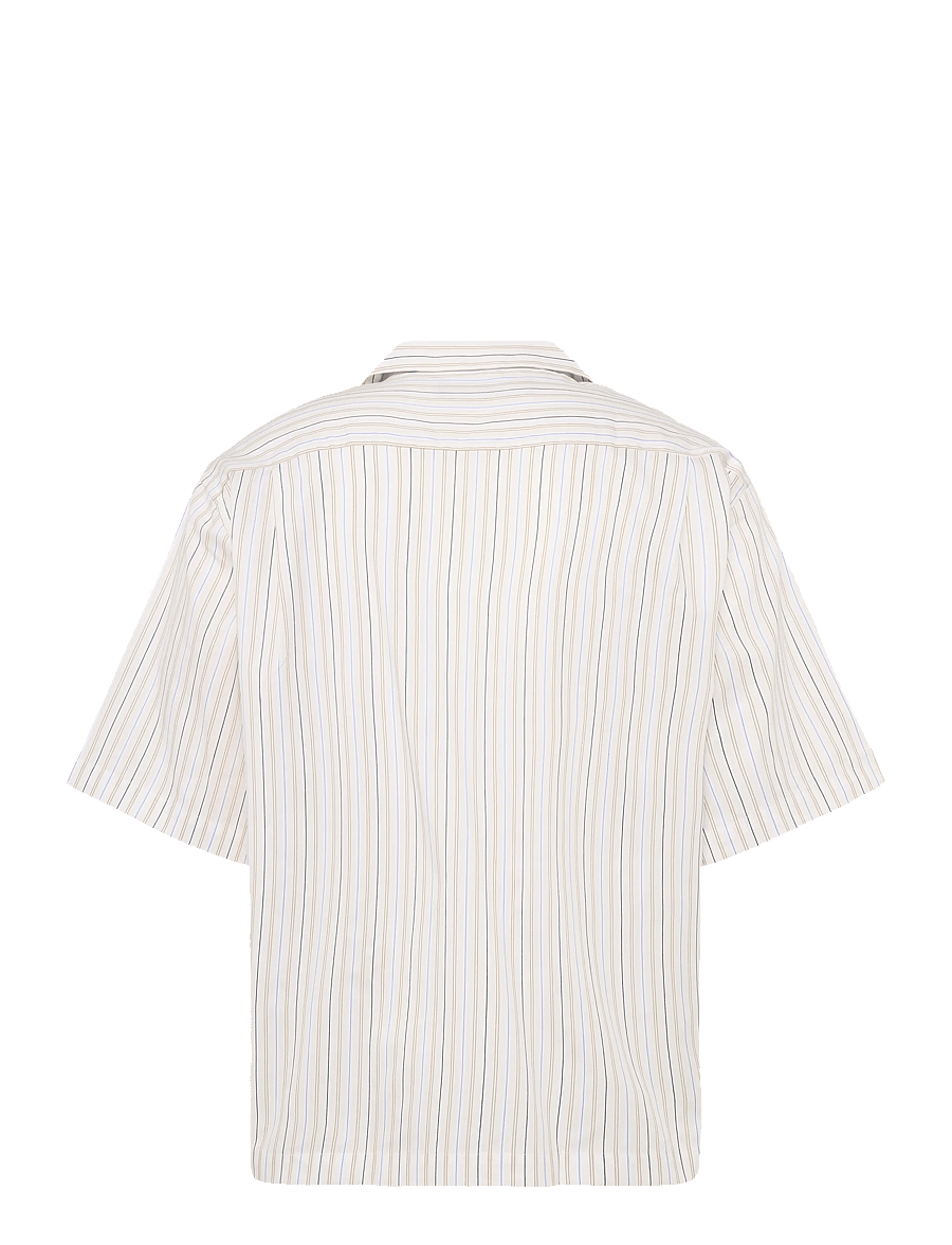 Annarr - ANRREX STRIPES SS SHIRT - gestreifte hemden - egret - 2