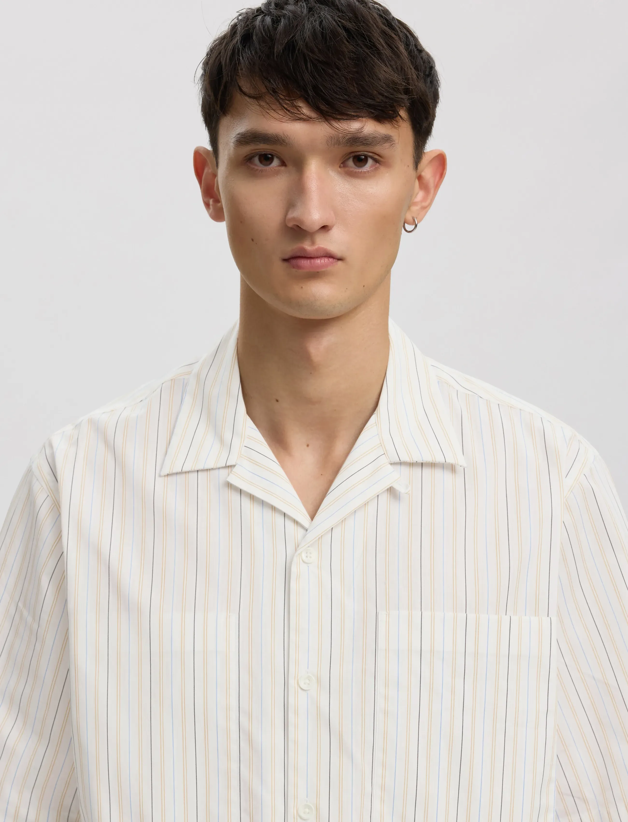 Annarr - ANRREX STRIPES SS SHIRT - egret - 5