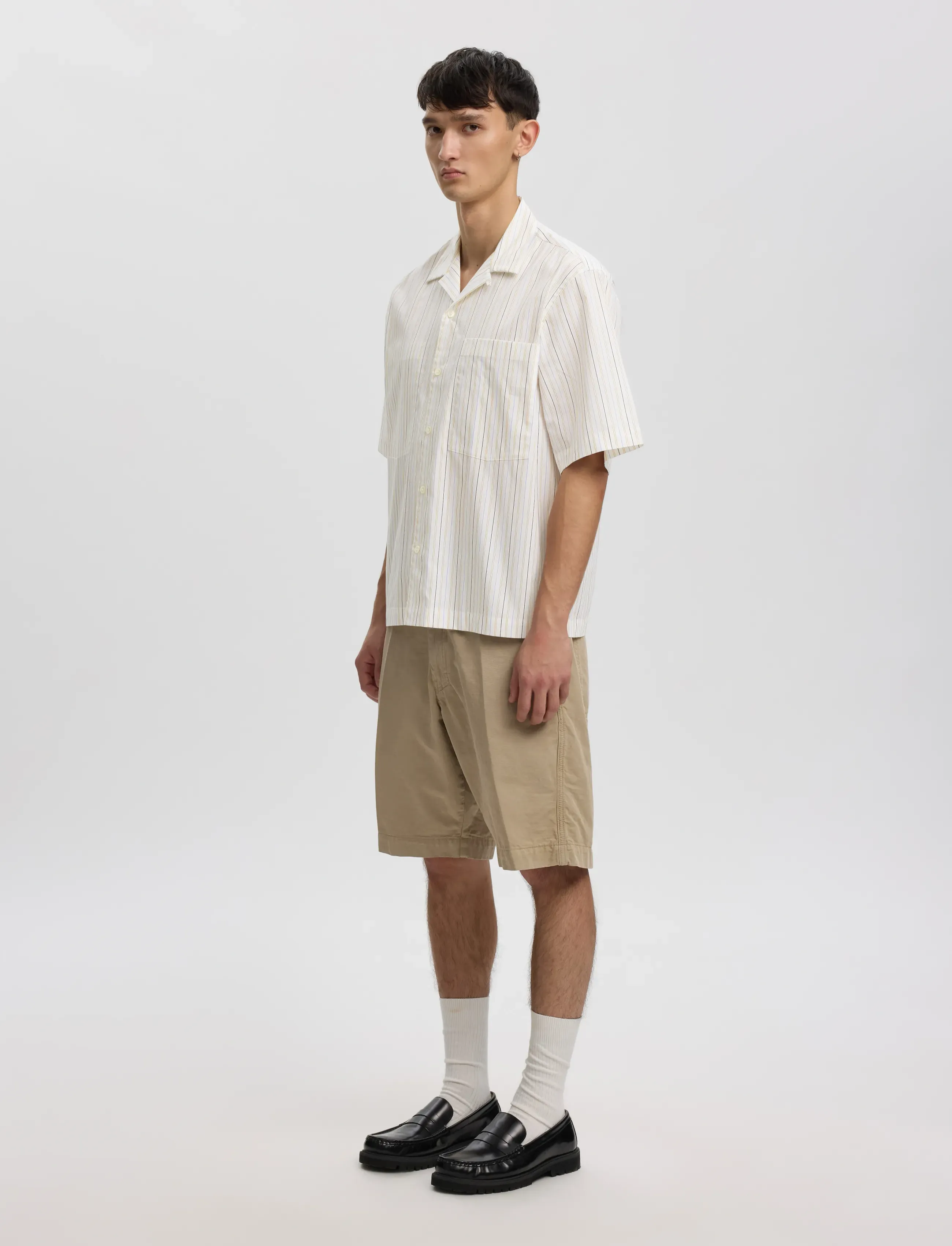 ANNARR Anrrex Stripes Ss Shirt kortärmade skjortor herr – bild 5
