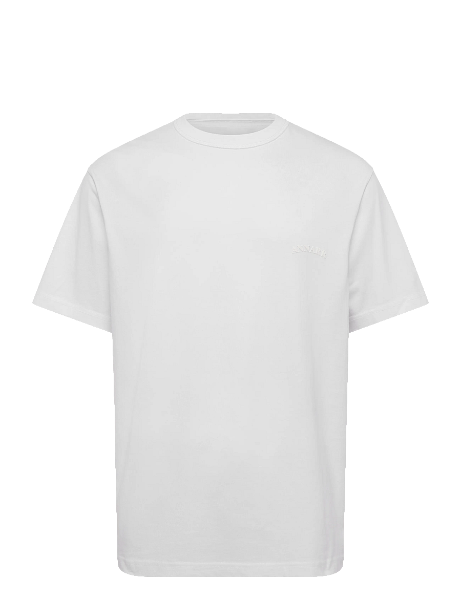 Annarr - ANRRO SURFER SS O-NECK TEE - marškinėliai trumpomis rankovėmis - brilliant white - 1