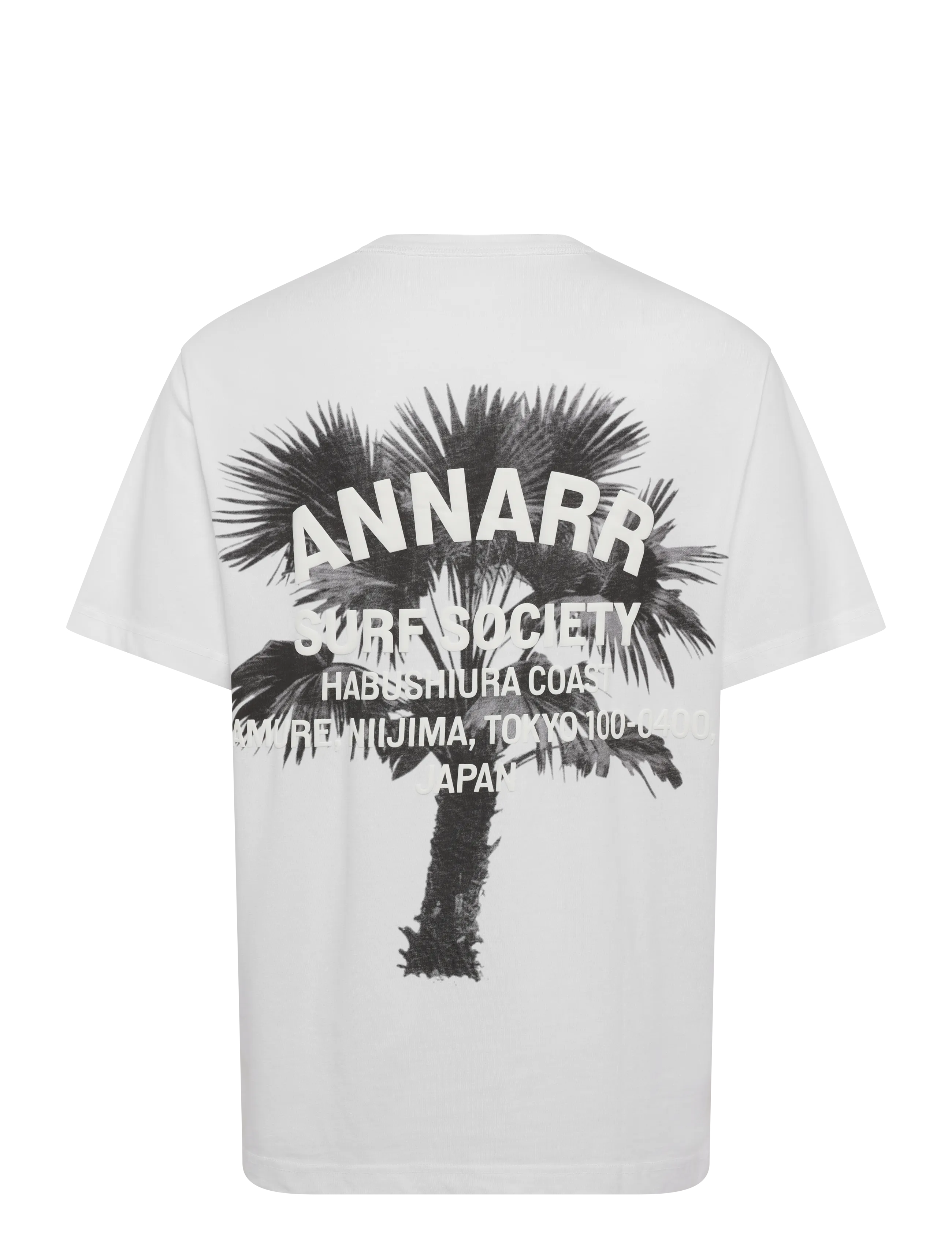 Annarr - ANRRO SURFER SS O-NECK TEE - kortärmade t-shirts - brilliant white - 2