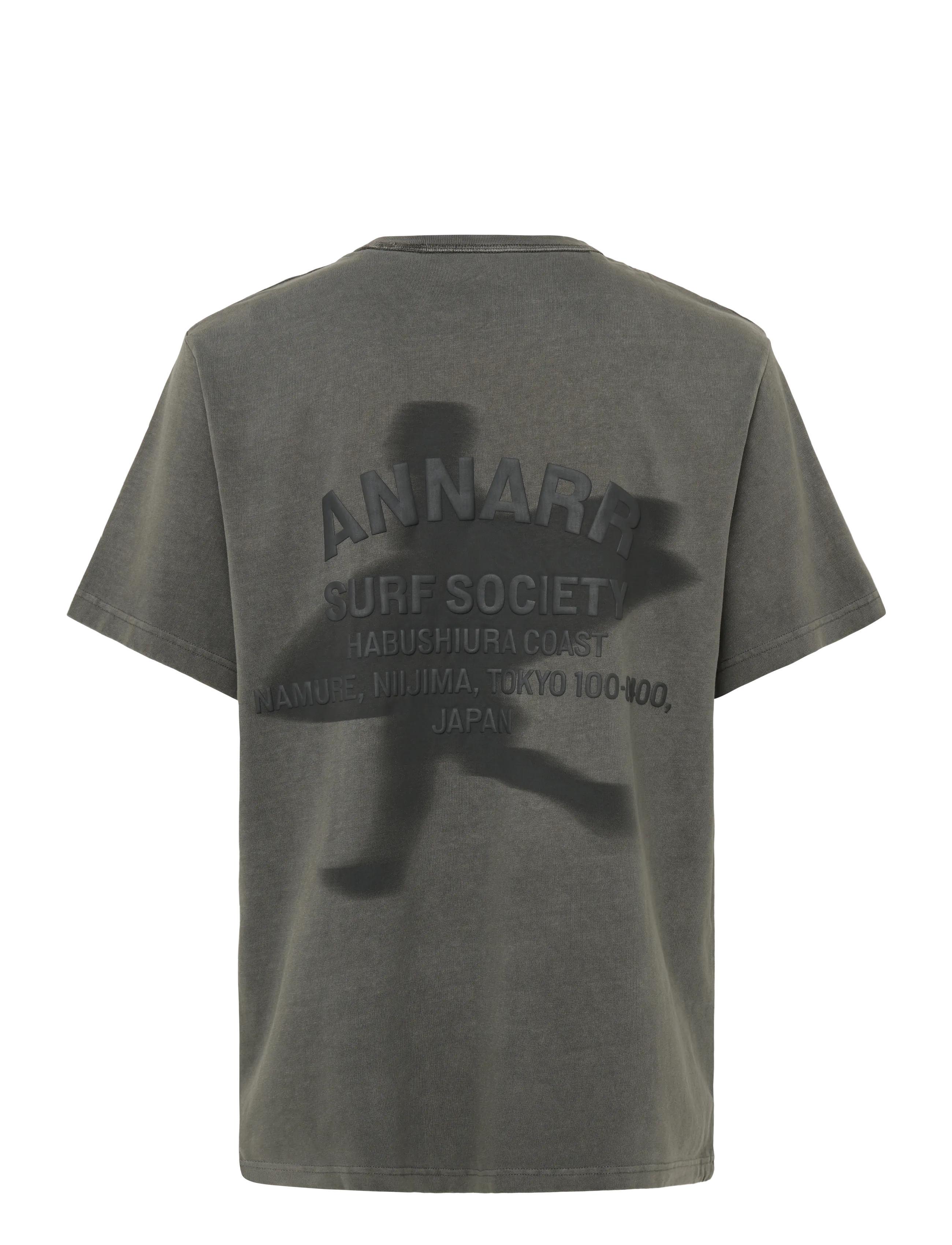 Annarr - ANRRO SURFER SS O-NECK TEE - pewter - 2