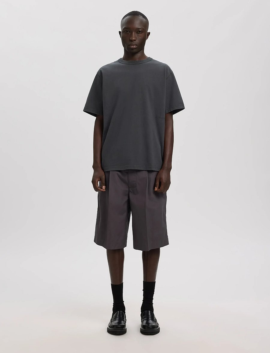Annarr - ANRRO COAST SS O-NECK TEE - kortærmede t-shirts - forged iron - 4
