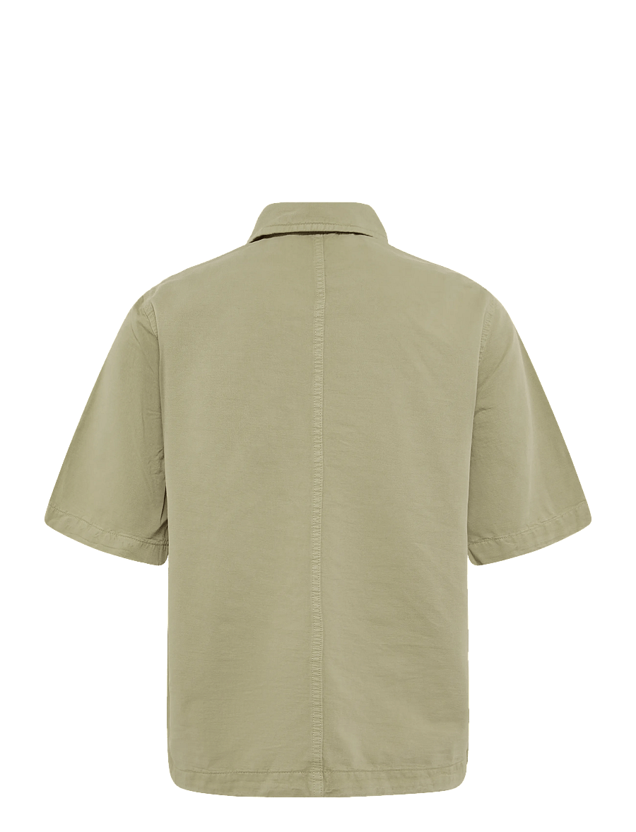 Annarr - ANREBBE OVERSHIRT SS - kortermede skjorter - weathered teak - 2